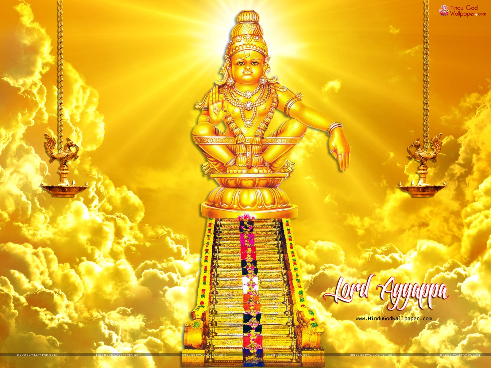 Ayyappa Swamy Sun Background