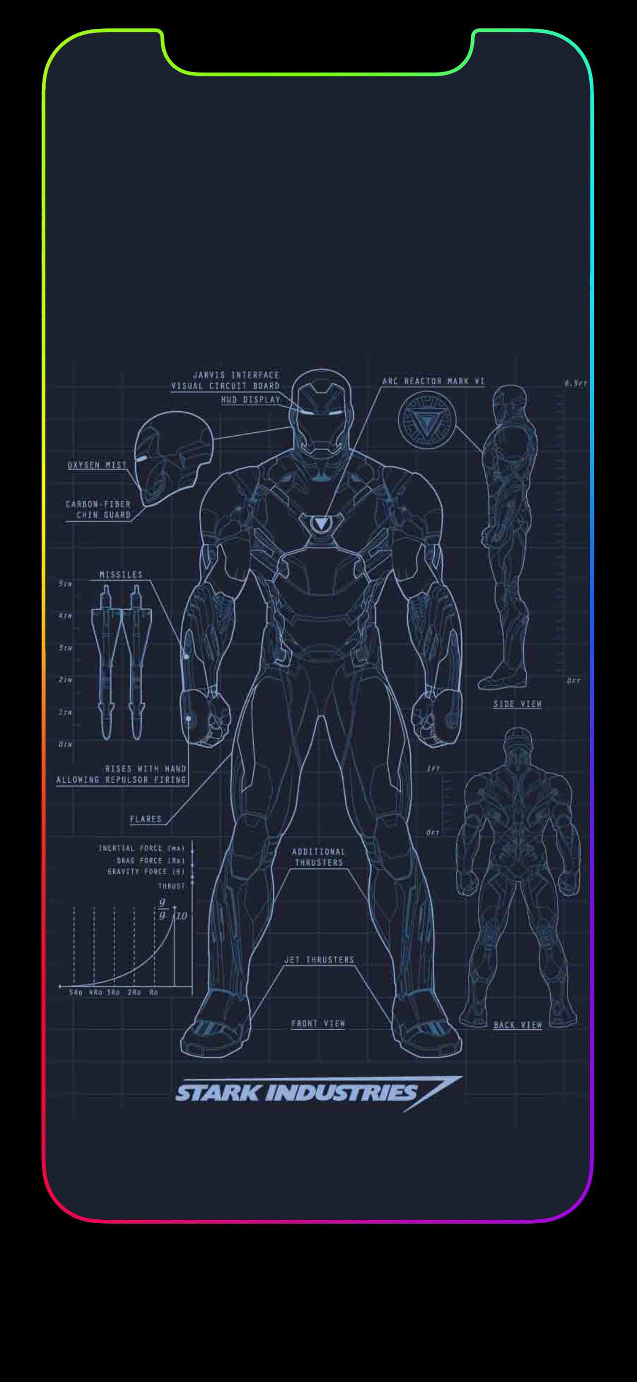 Iron Man Blueprint