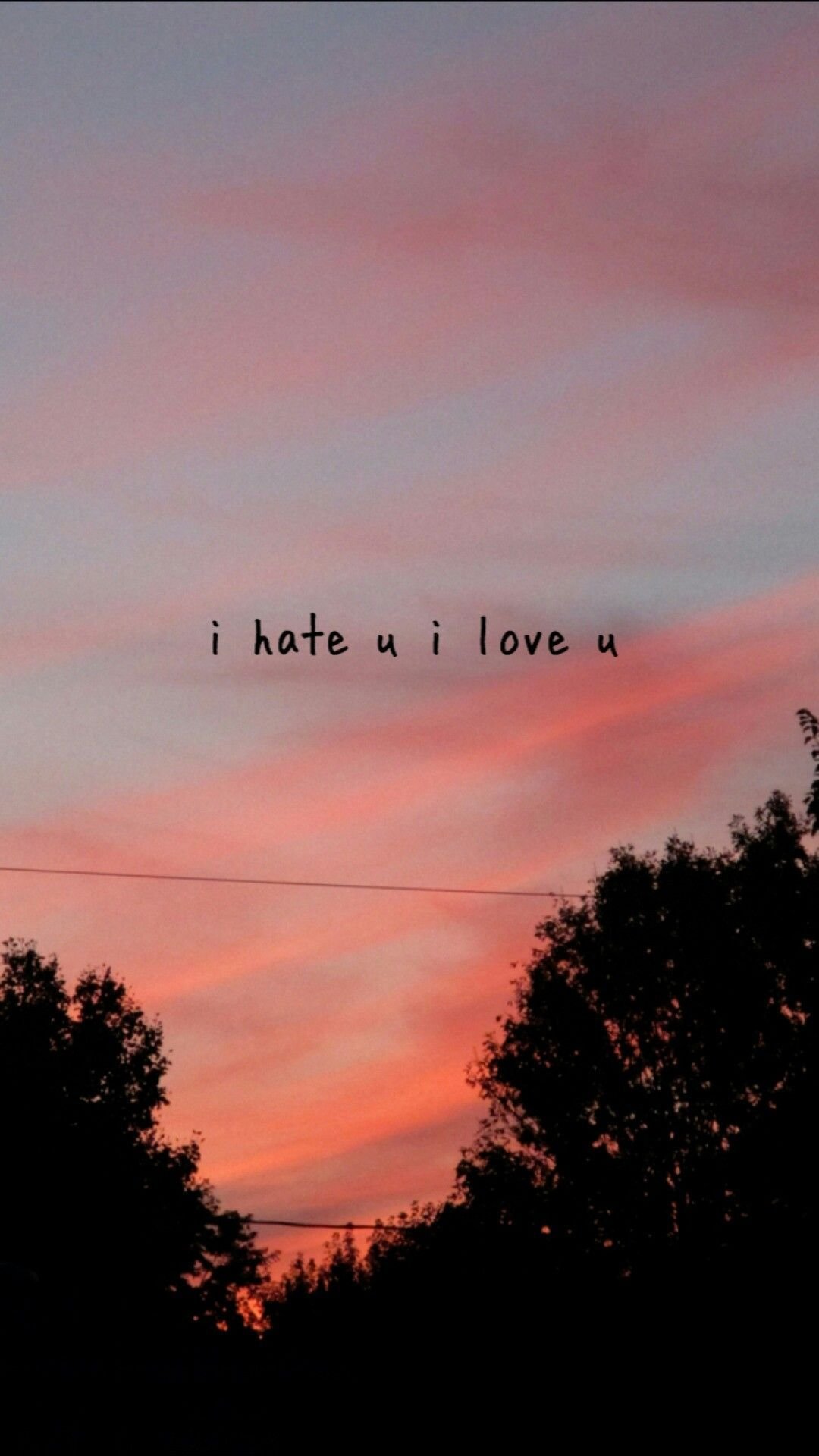I Hate U I Love U - Aesthetic