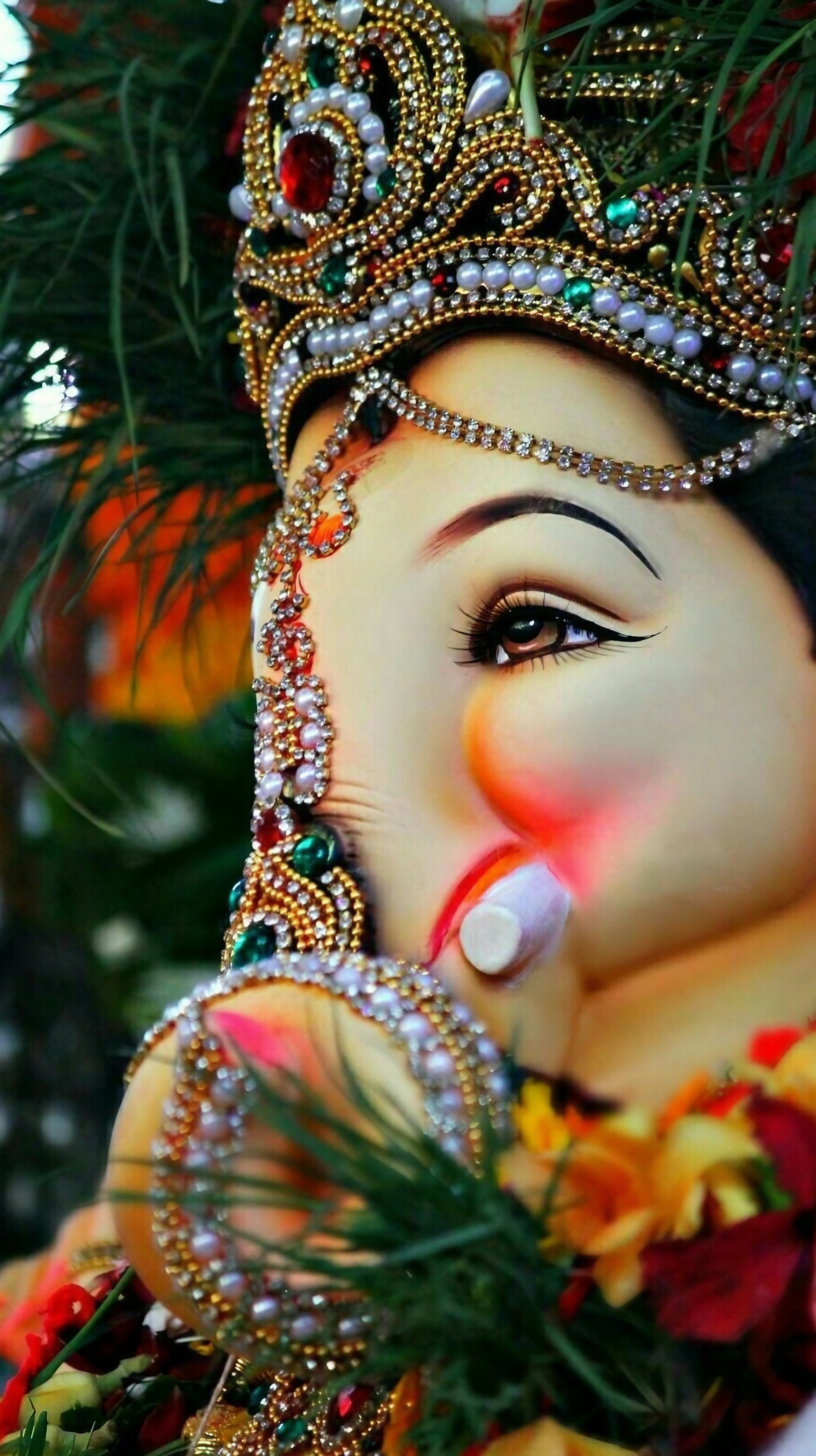 Ganesh Thakur - Lord Ganesha Face Closeup