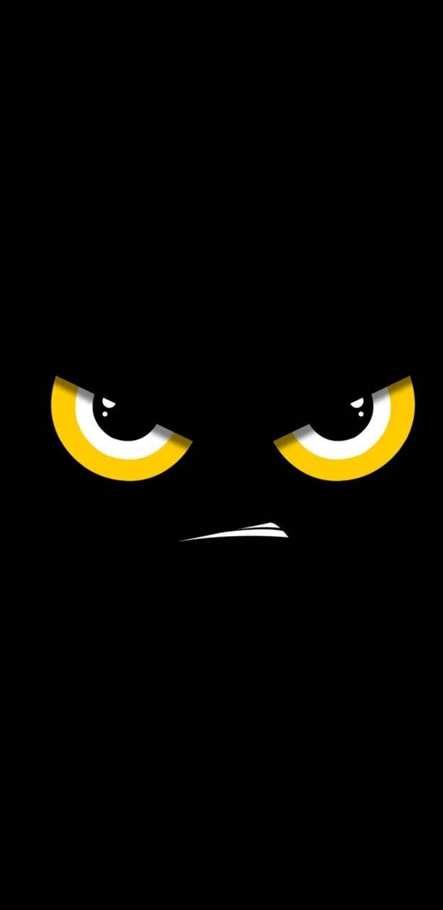 Black Angry Face