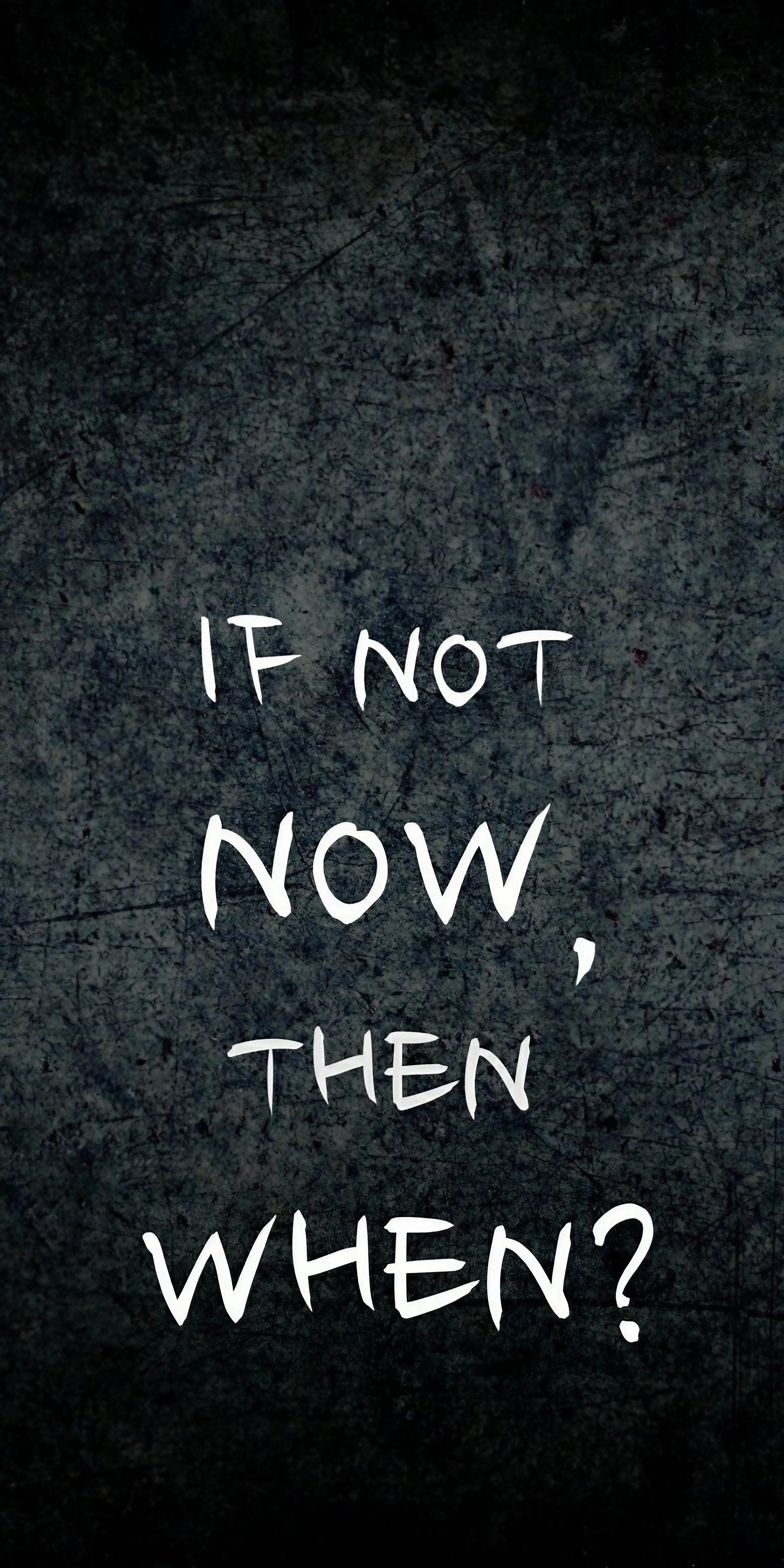 Study Motivation - If Not Now Then When