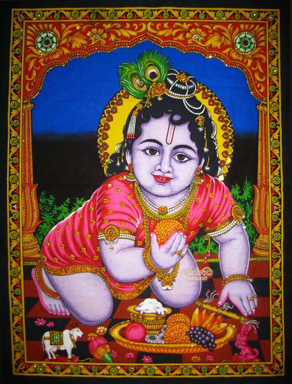Natkhat Nandlala Lord Krishna Hd