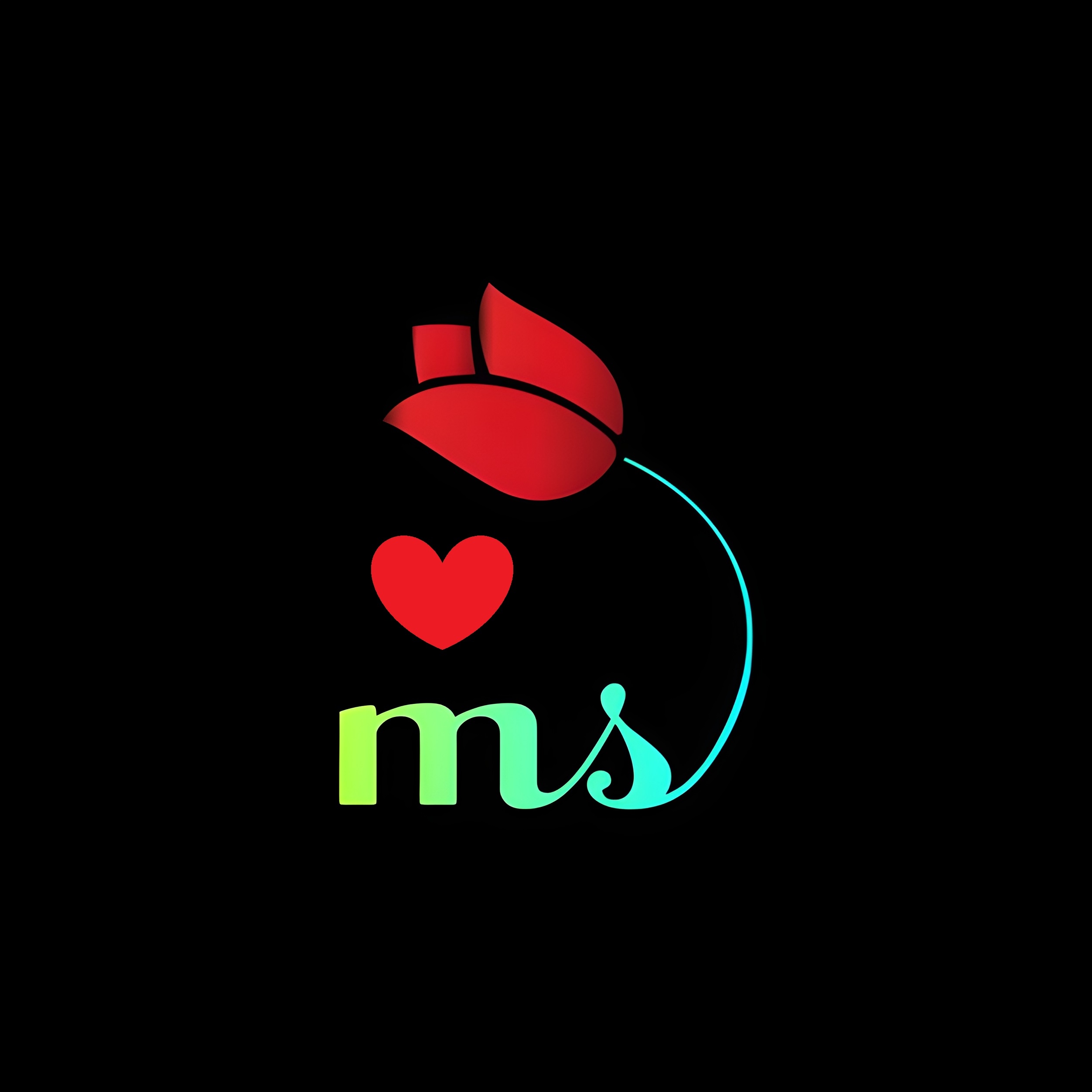 M.s Name Love - rose love m s