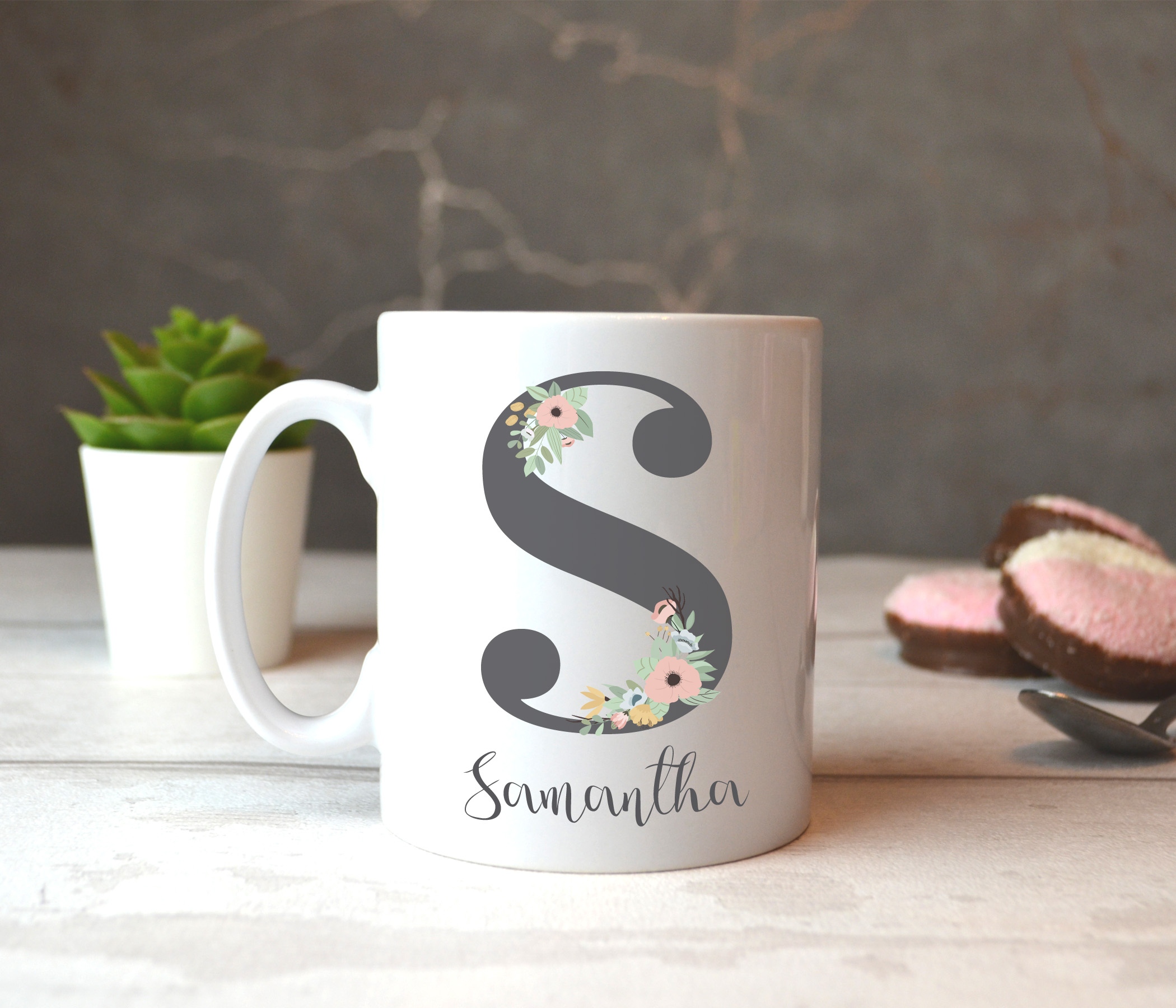 S Name Ka - Samantha - Name Mug