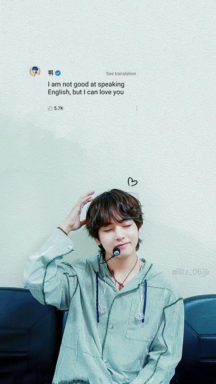 Taehyung weverse quote