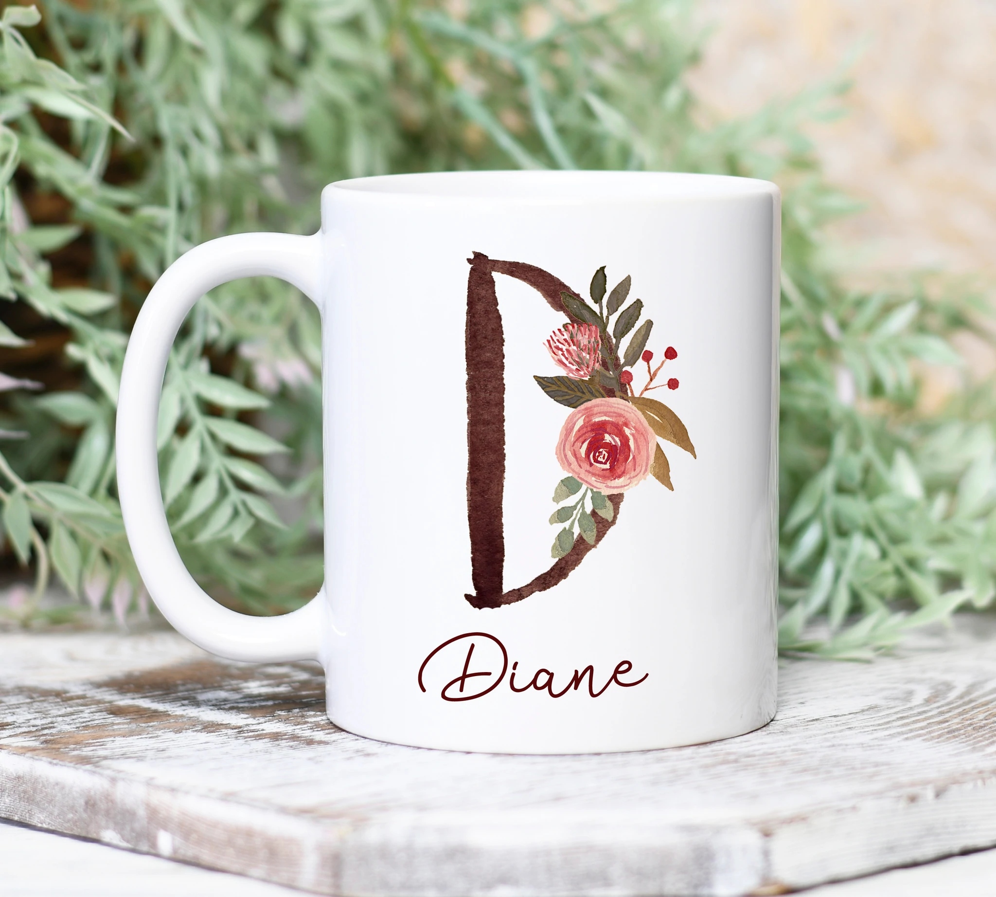 D Name Ka - Diane - Name Mug