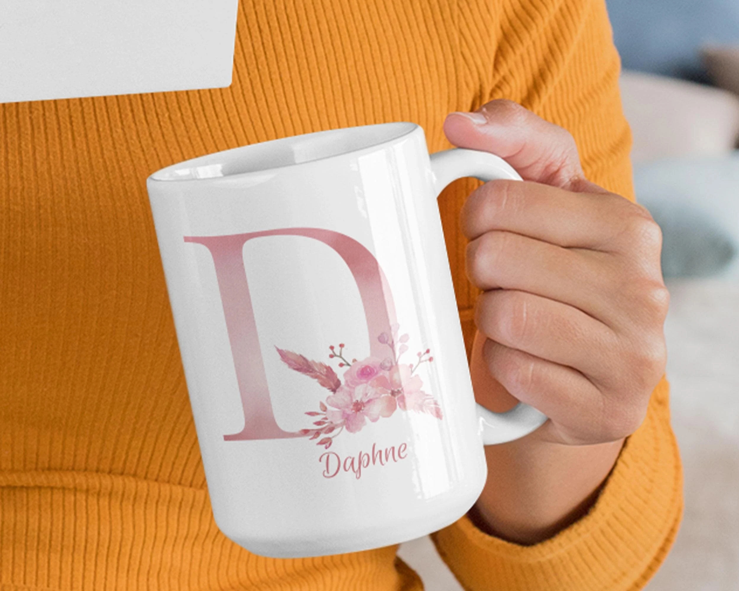 D Name Ka - Daphne - Name Mug