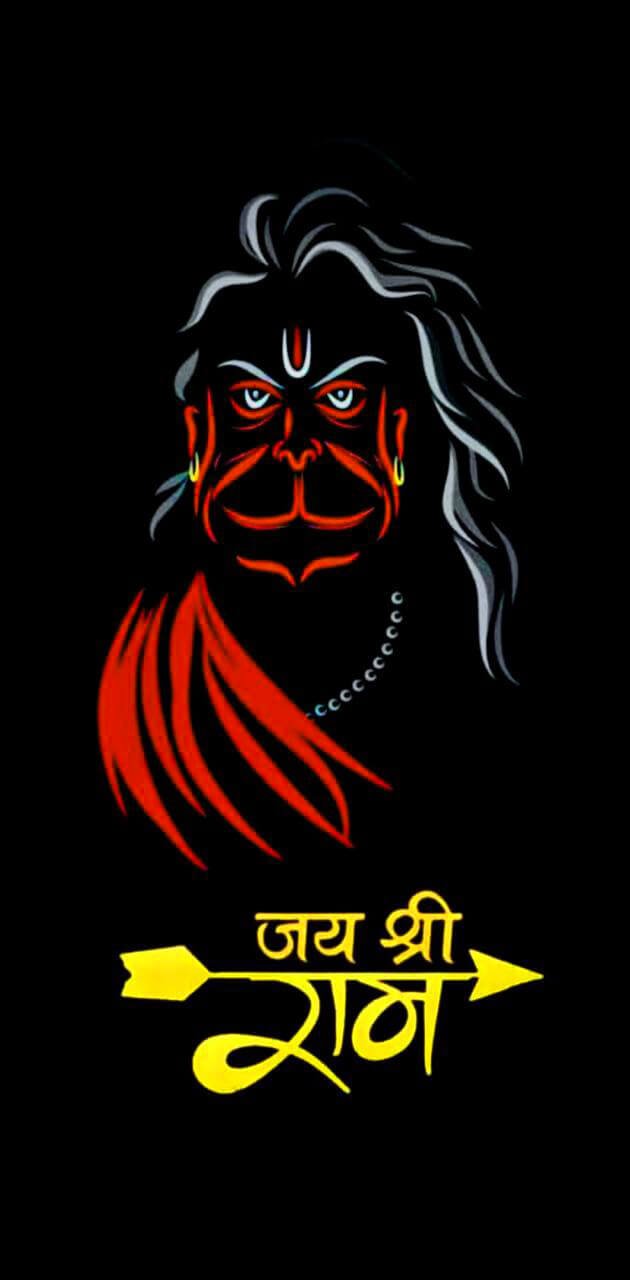 Jay Shri Ram - Lord Hanuman | Lineart