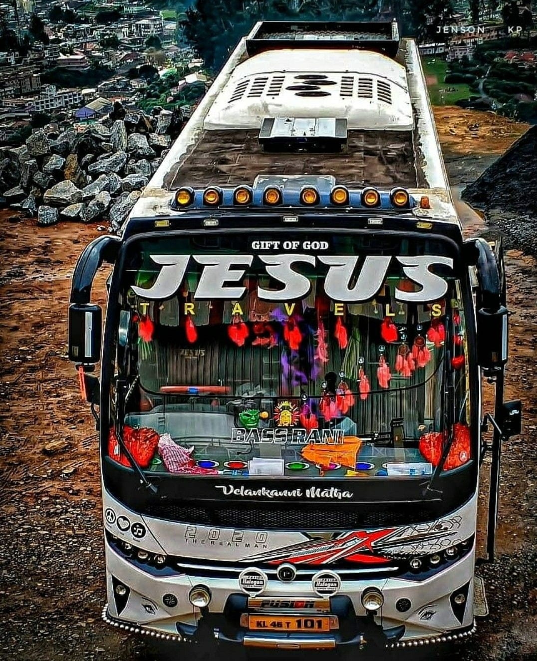 Tourist Bus - jesus travels