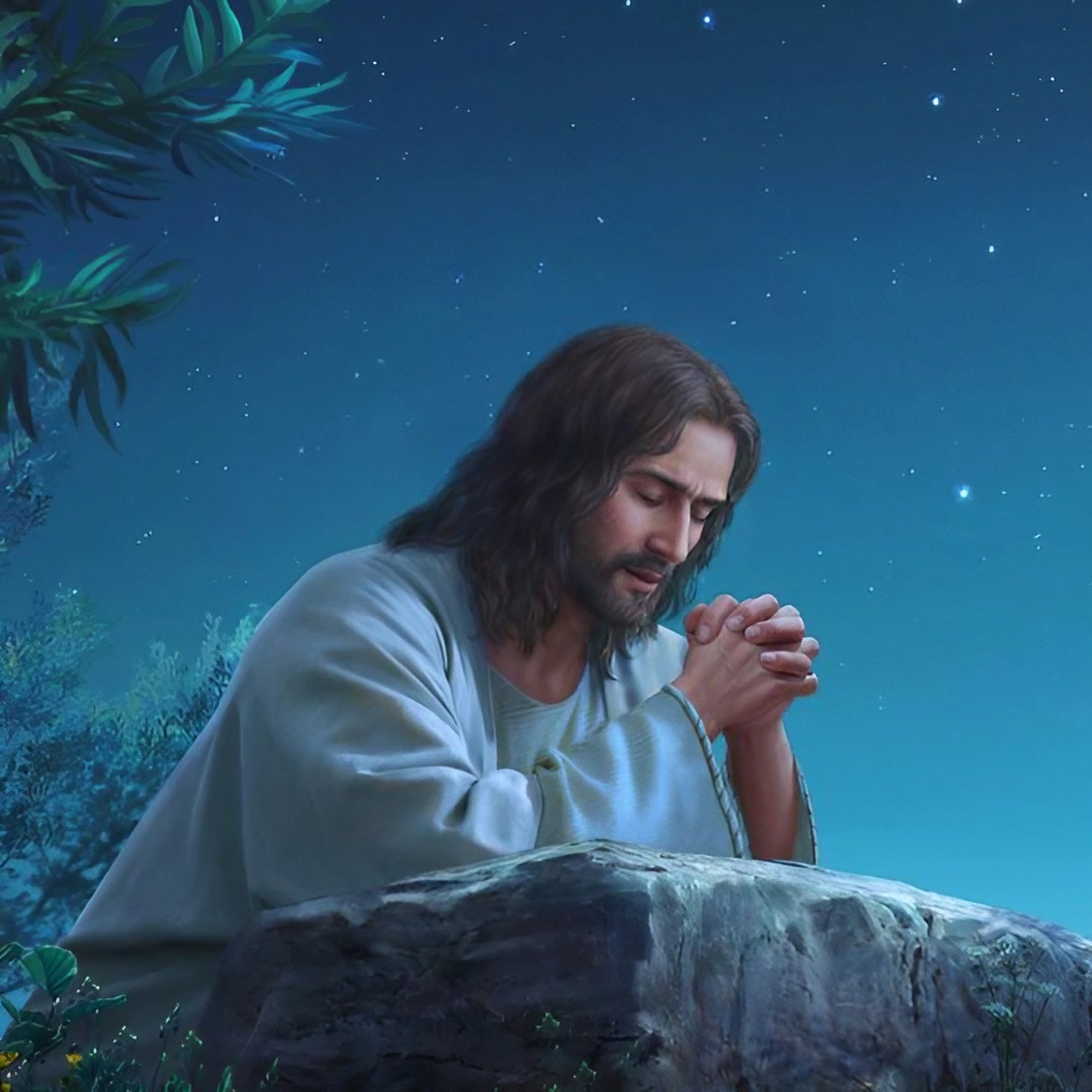 Yeshu Masih - Jesus Christ Praying