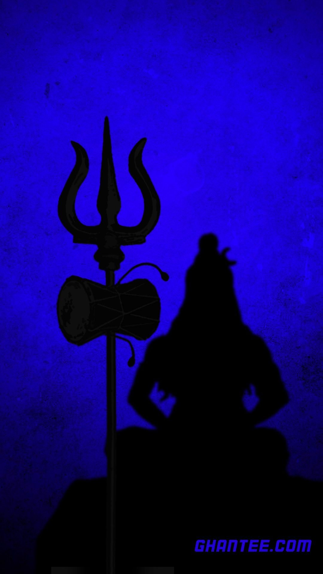 Lord Shiva - Blue Effect