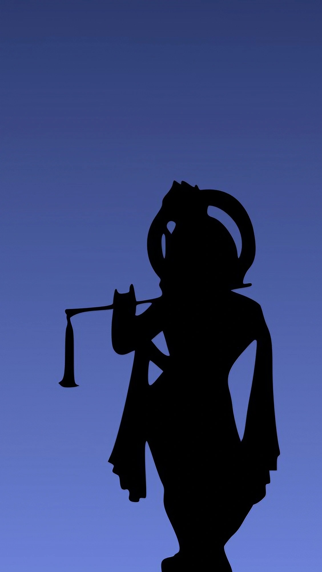 Lord Krishna Animated - Shadow Effect