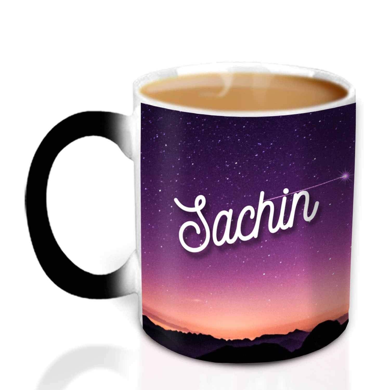Sachin Name Printed On Cup