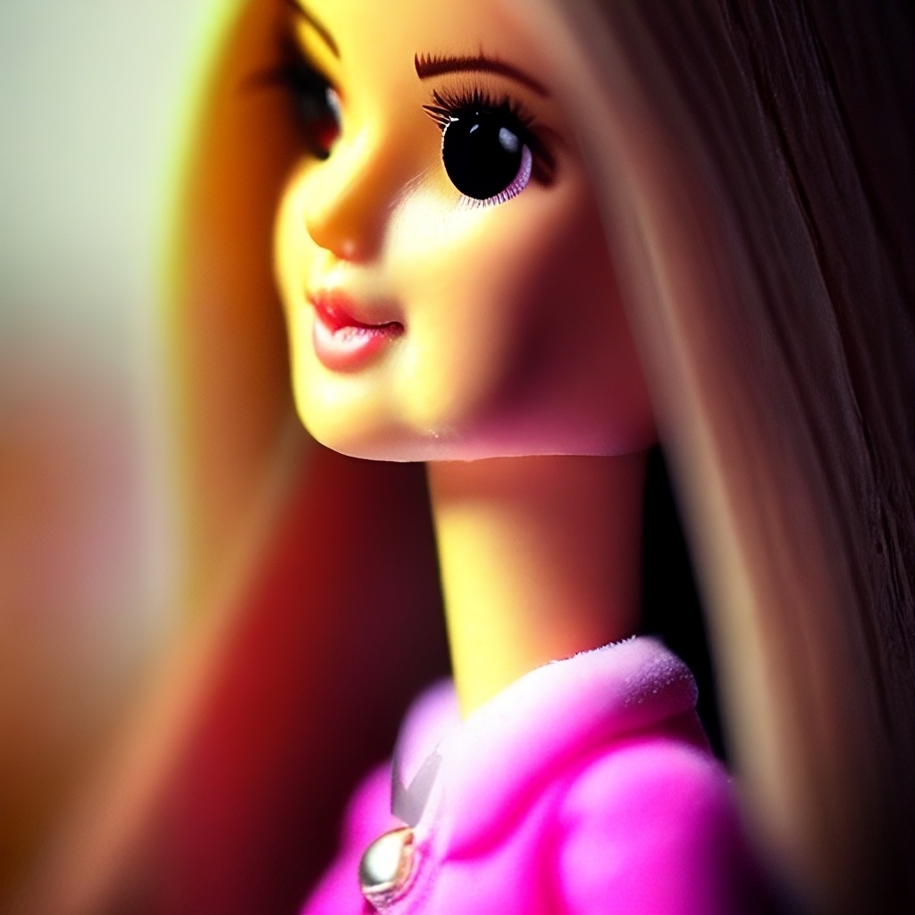 Barbie Doll Ka - baebie face