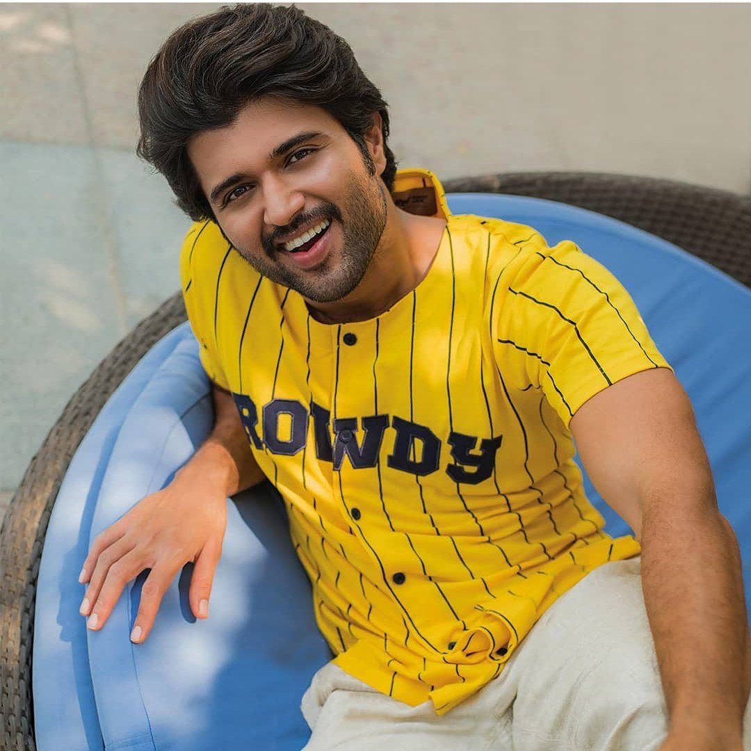 Vijay Photos - Yellow Rowdy Tshirt