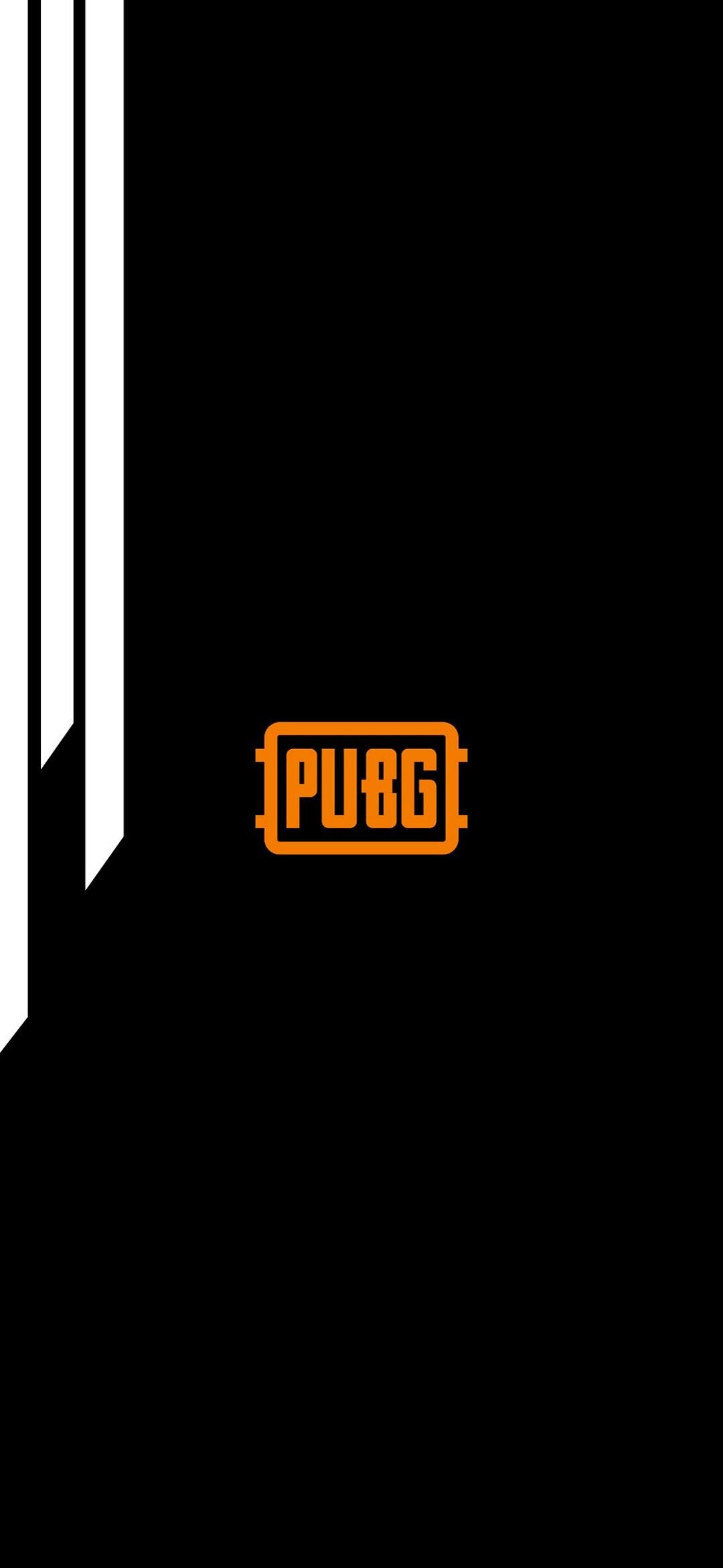 Black pubg logo