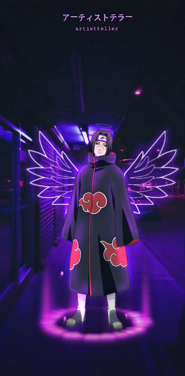 Itachi Uchiha With Wings