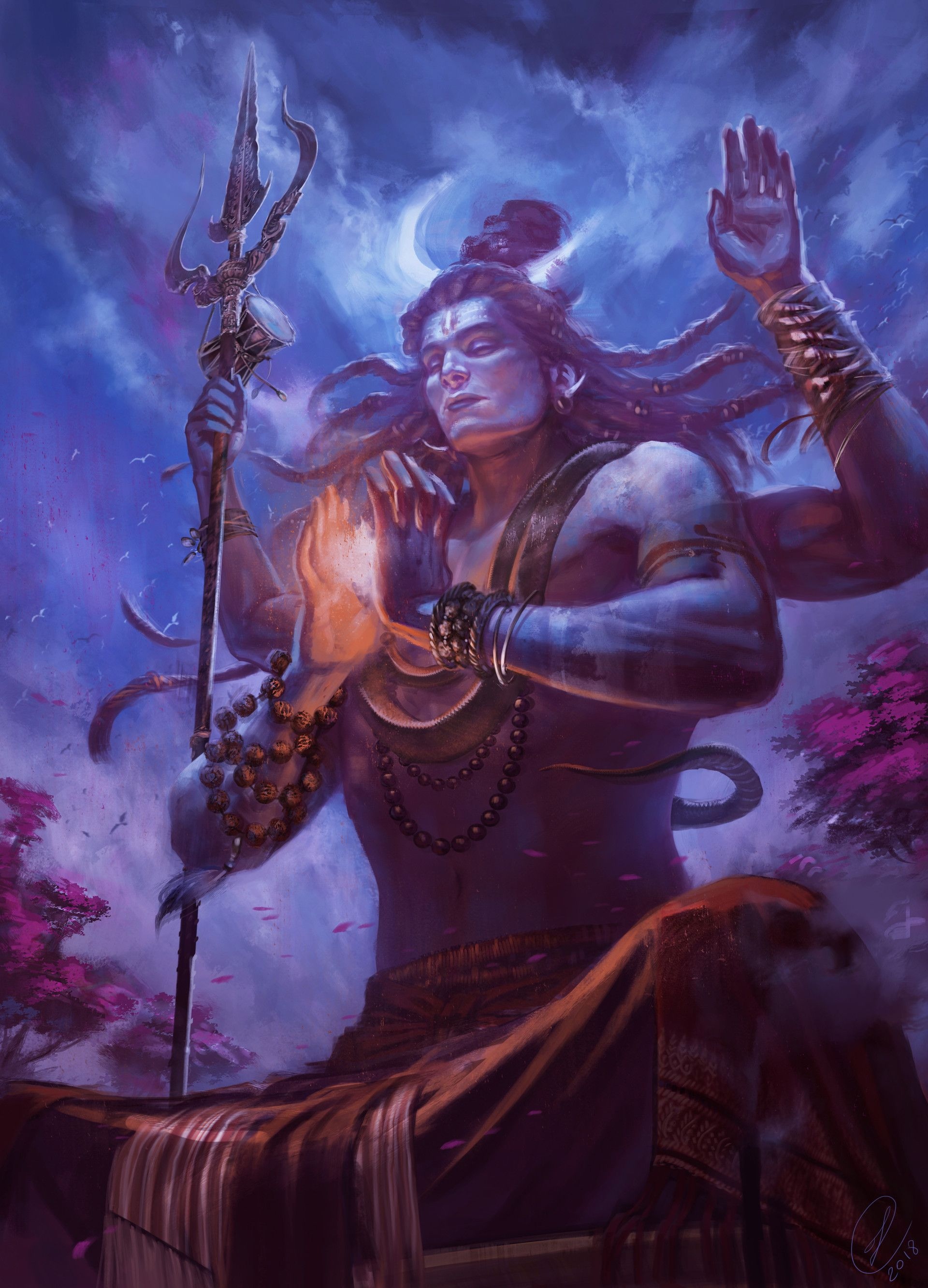 Lord Shiva Angry.mahadev.rudra