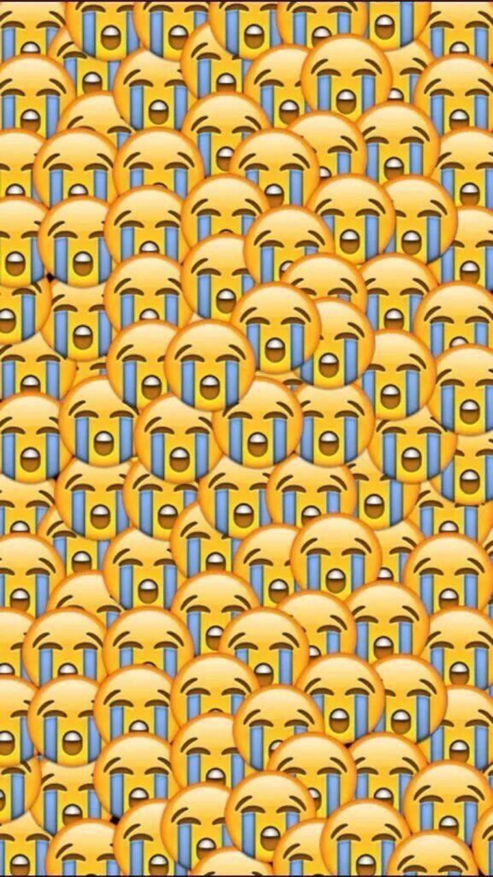 Crying Emoji Pattern