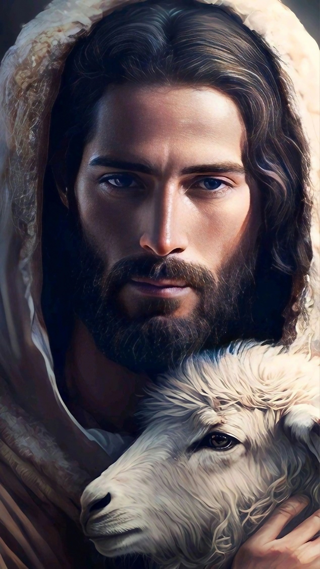 Yesu Prabhu Photos - Lord Jesus With Sheep
