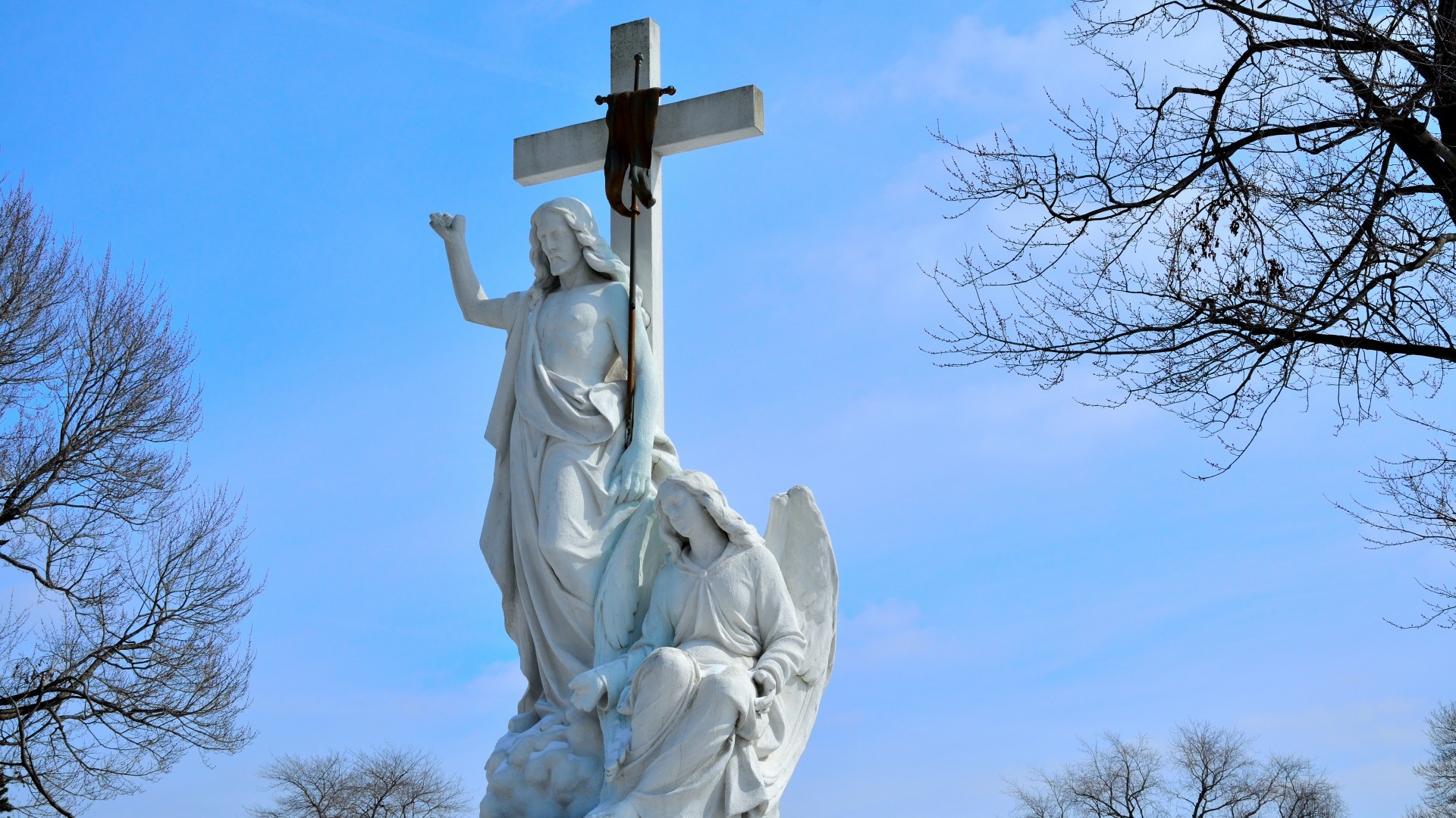 Jesus Cross - Lord Yesu - Sculpture