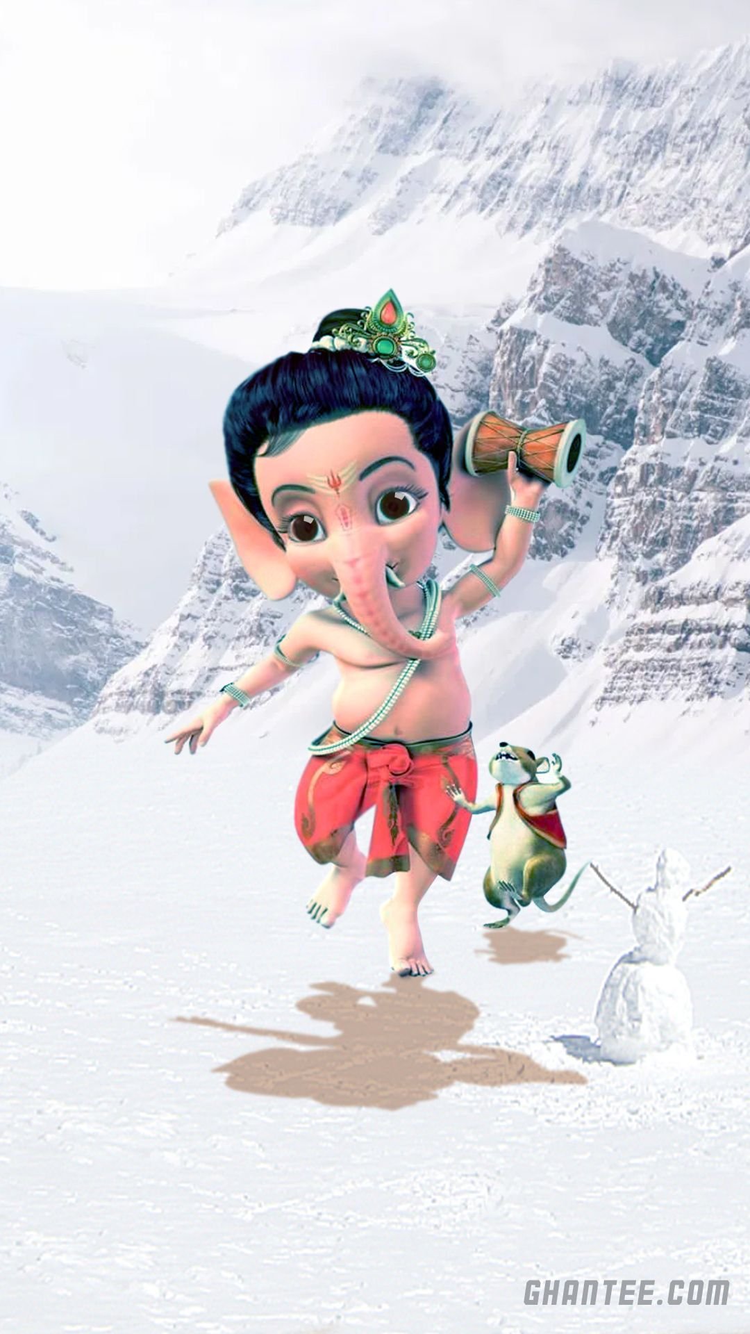 Bal Ganesha Cartoon