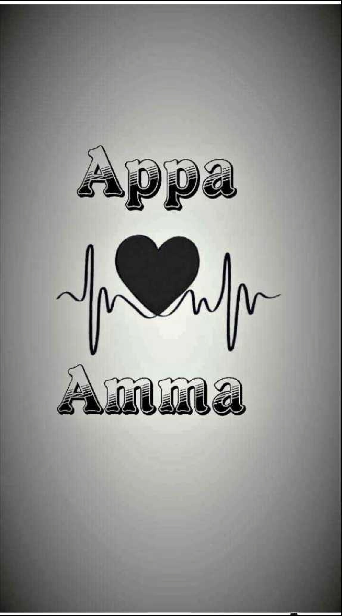 Appa Amma - Black Heart