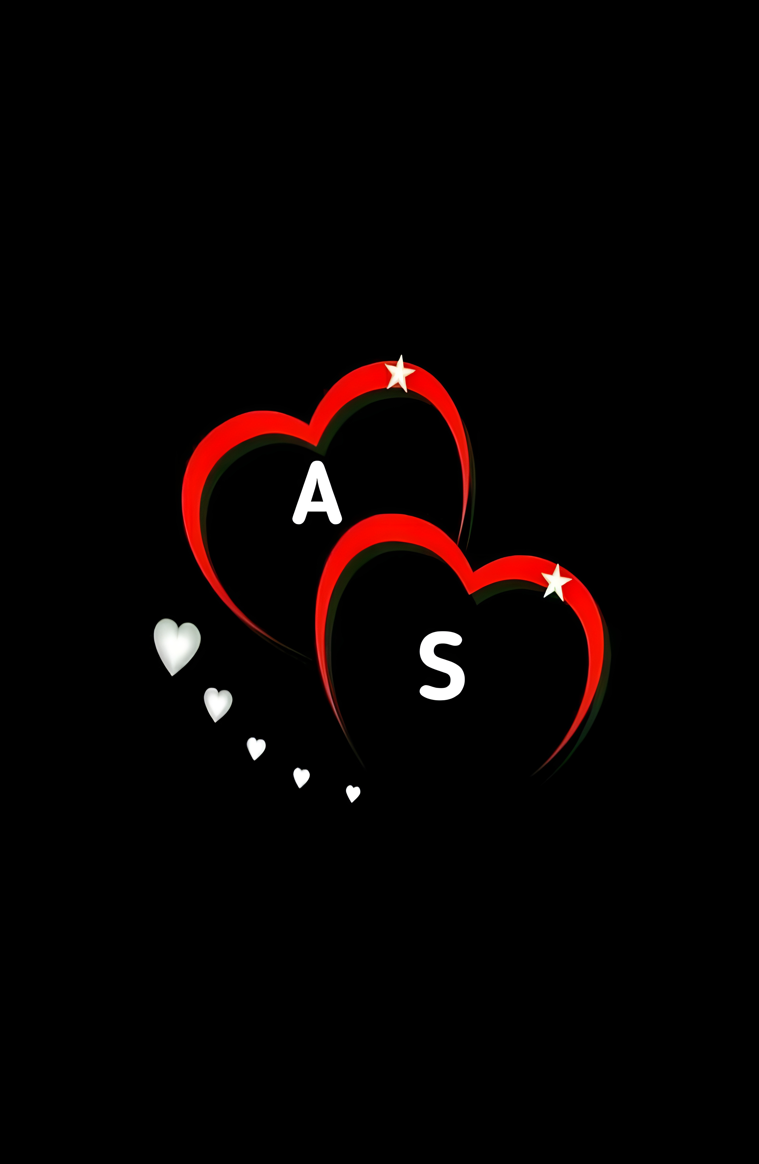 As Name - a s in heart