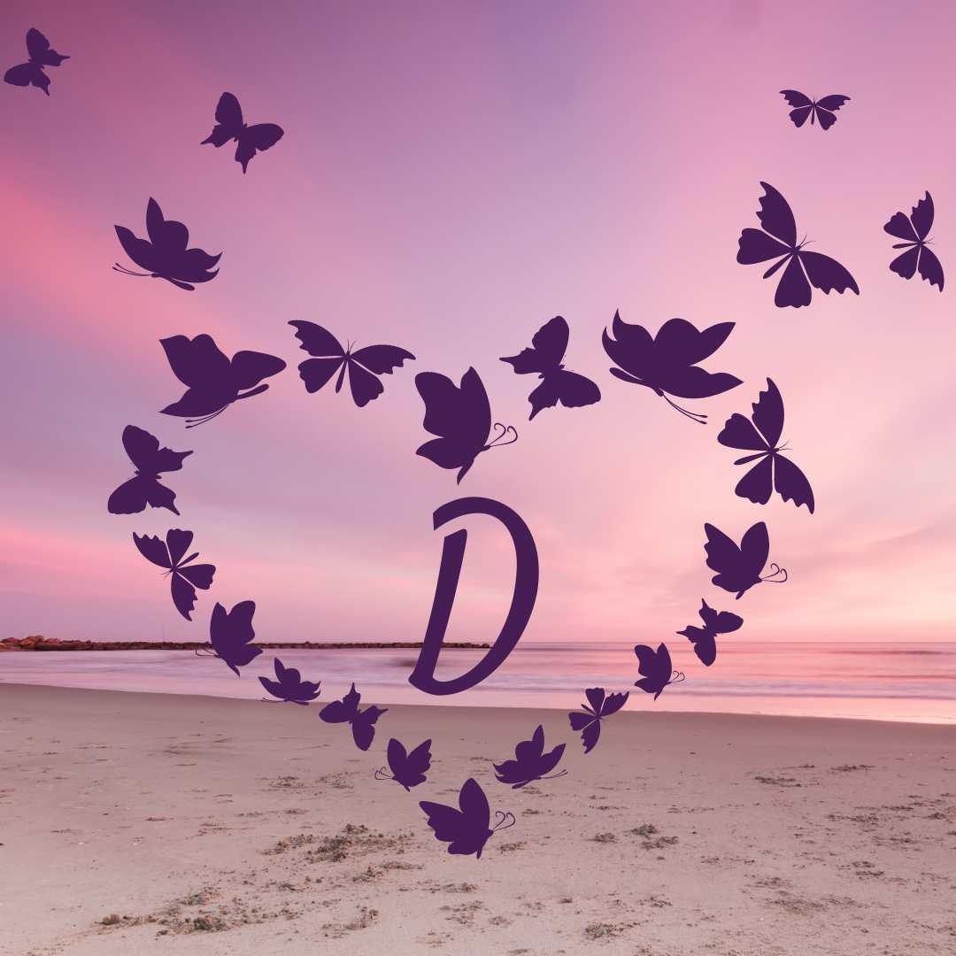 D Naam Wale - purple d