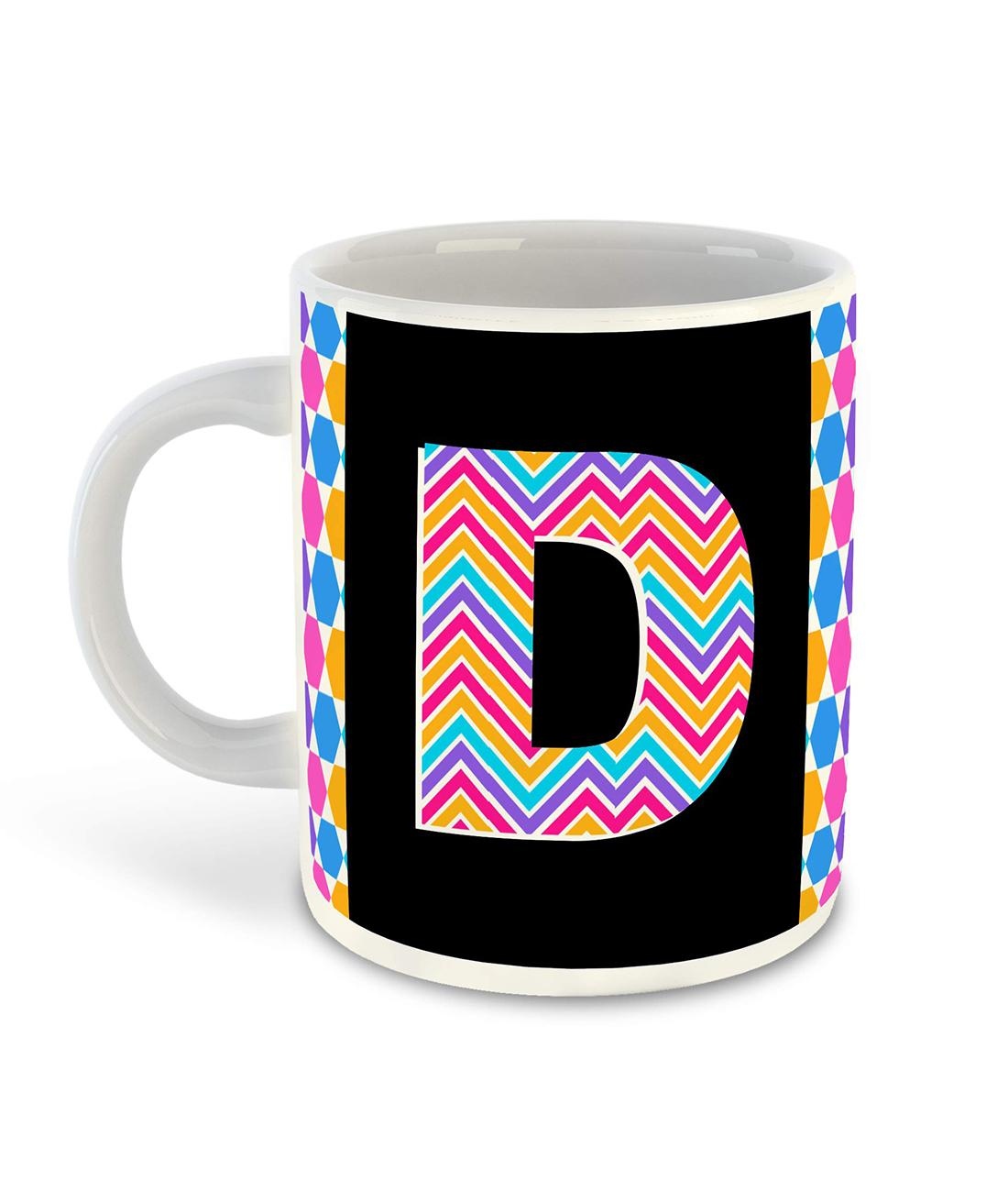 D Name - D Alphabet - Mug