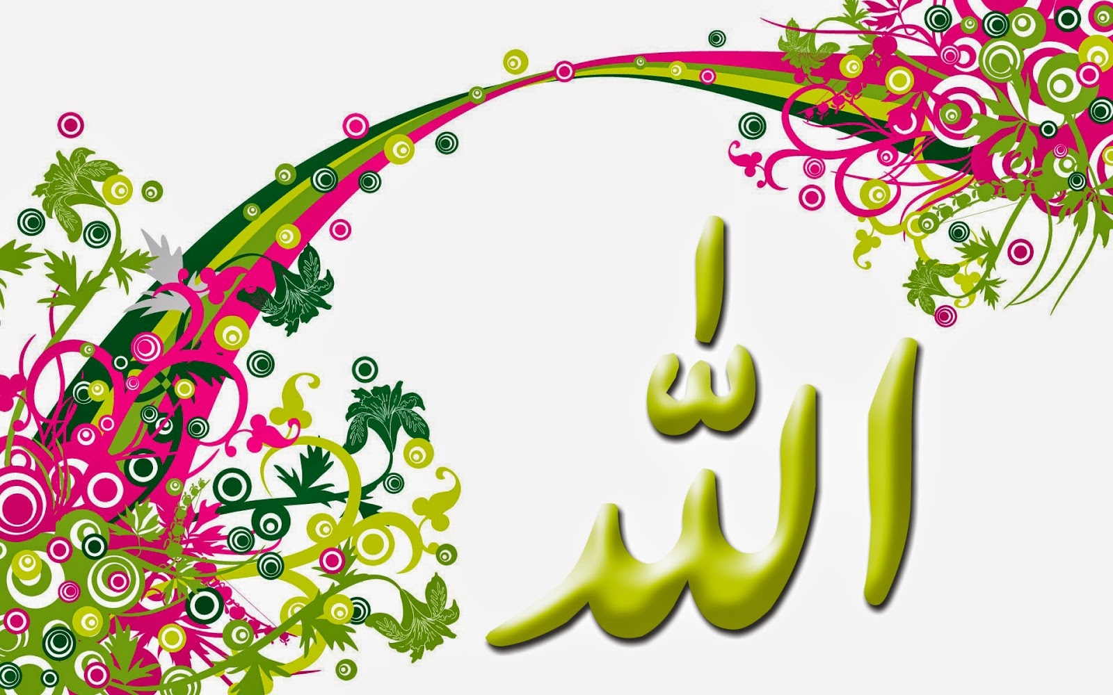 Masha Allah - Floral Background