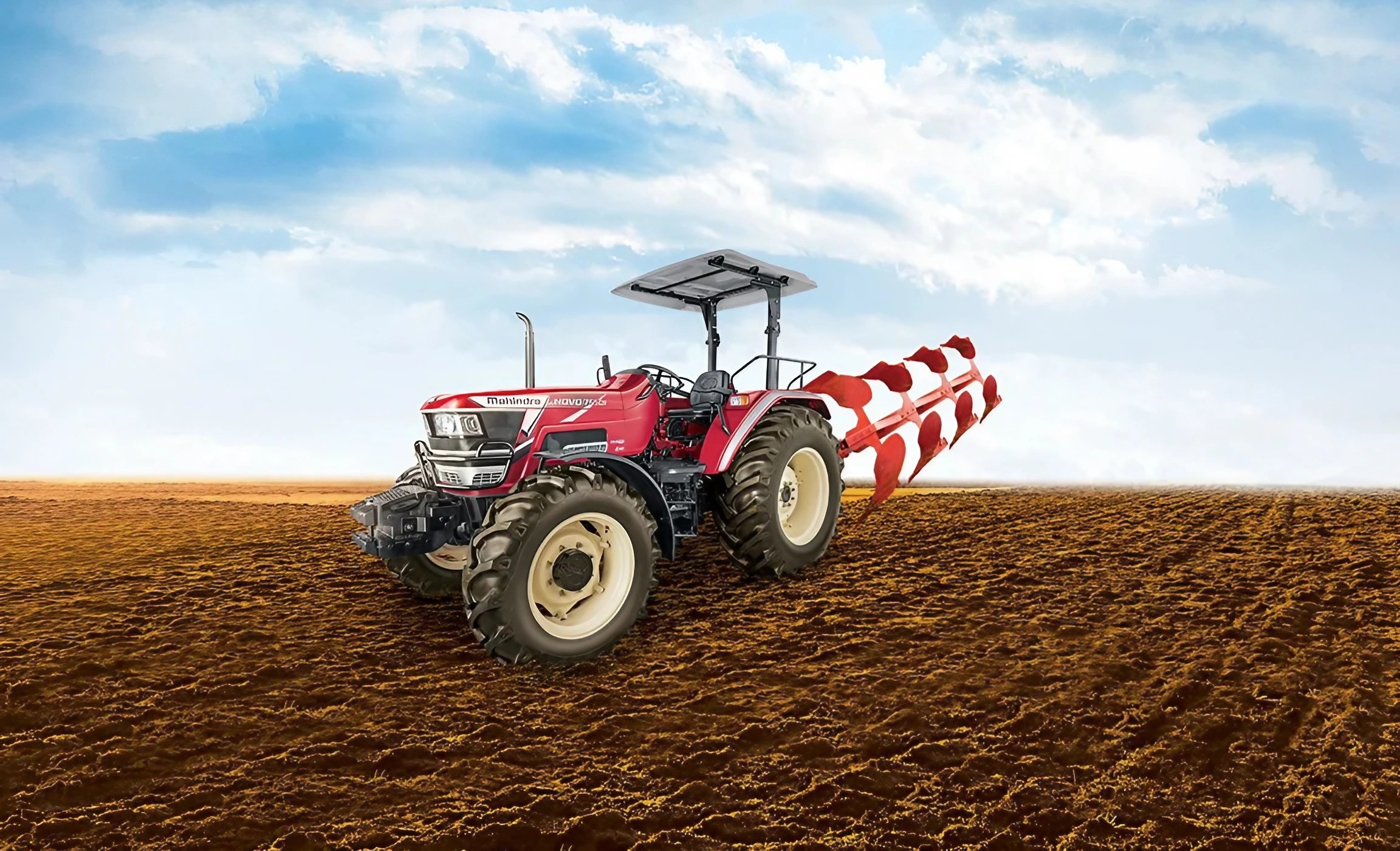 Mahindra Tractor - Red Tractor