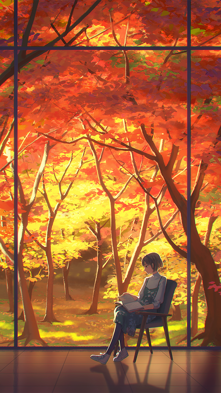 Autumn Anime Art
