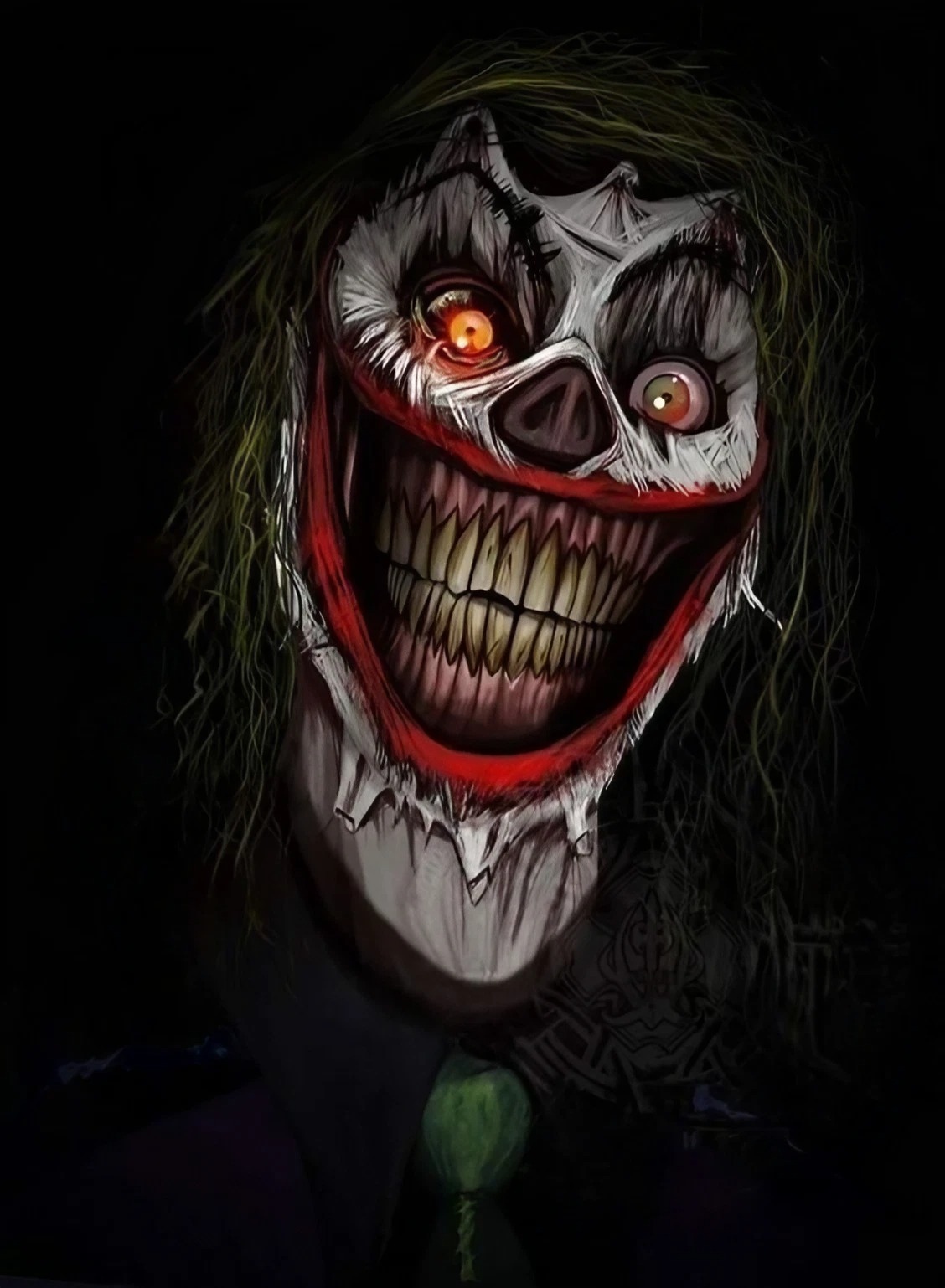 Danger Joker - Scary Joker Face