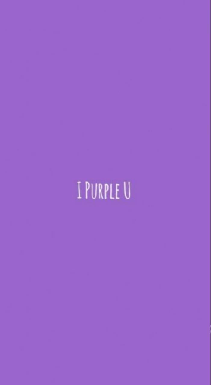 Bts I Purple U