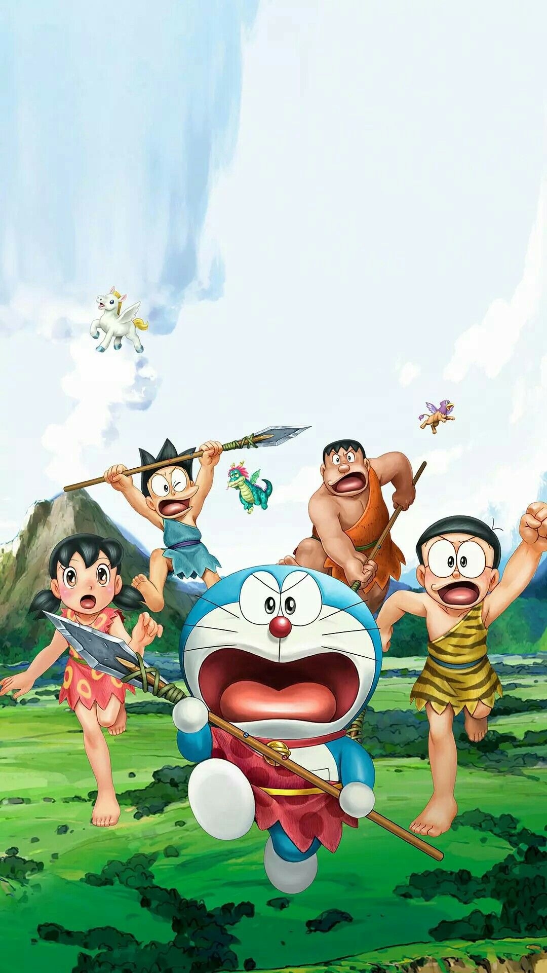 Doraemon Photo In The Jungle