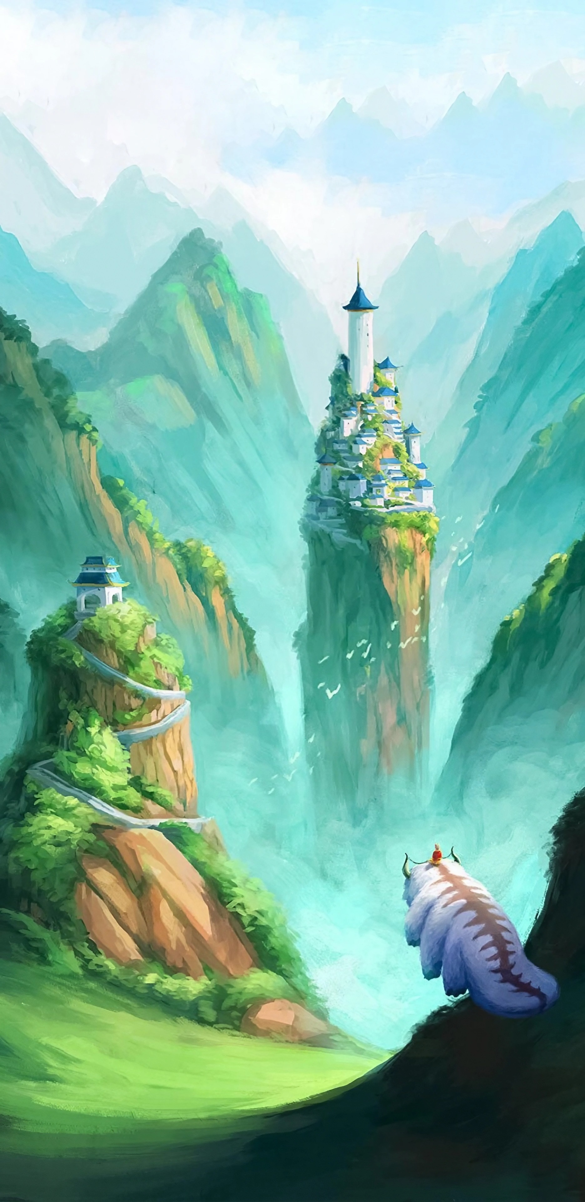 Appa Avatar - Nature Background