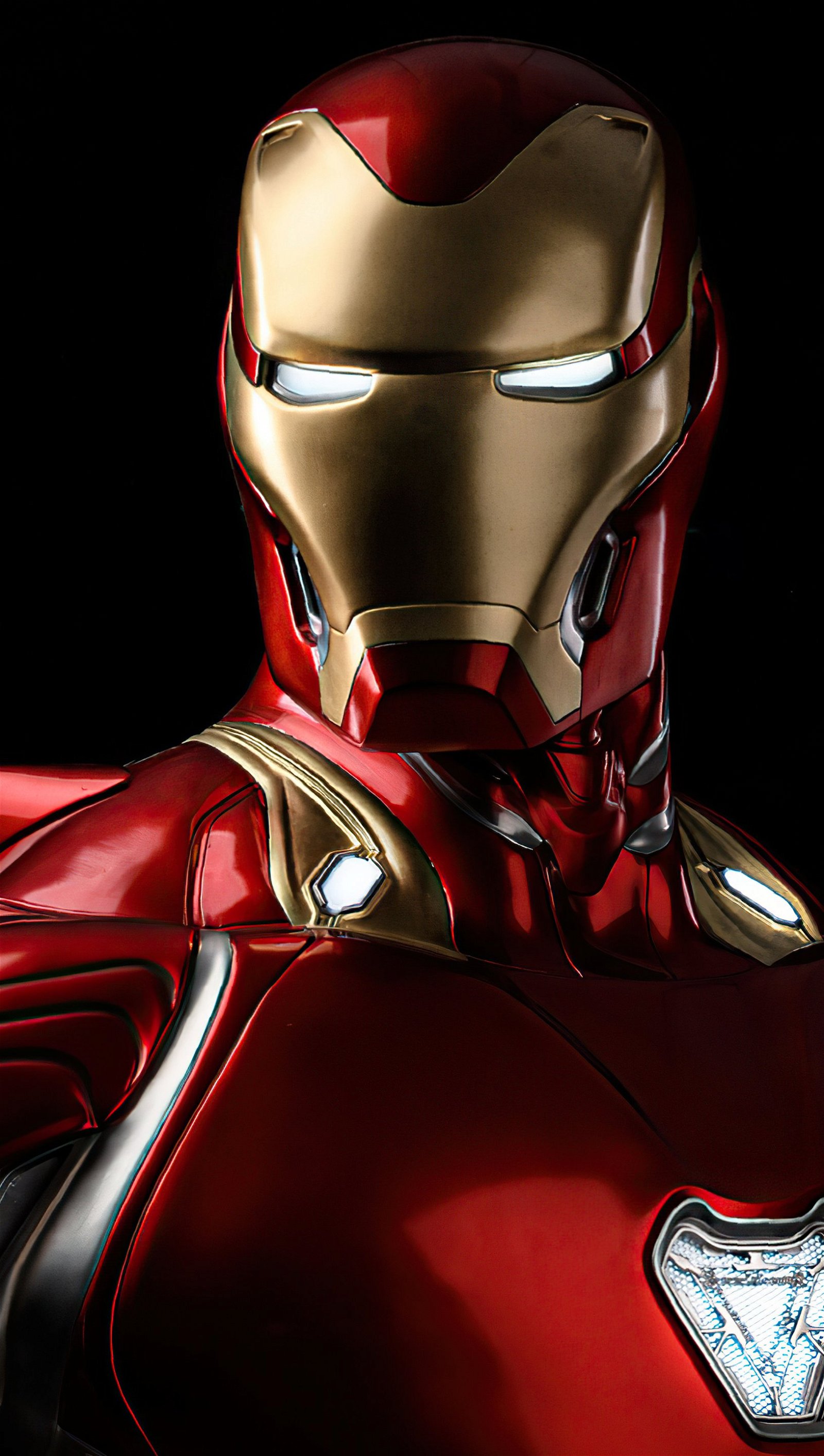 Iron man glowing eyes