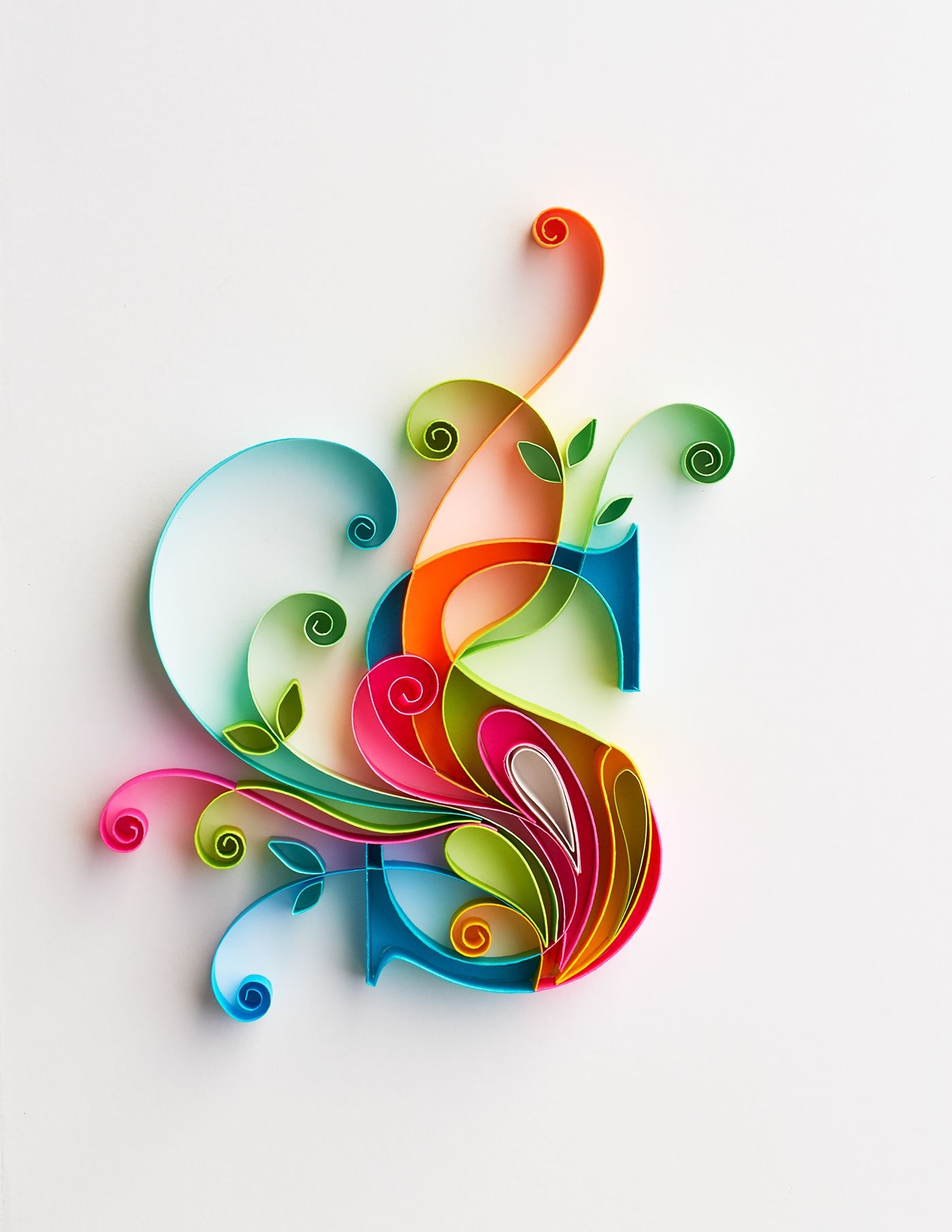 S Letter - Colorful