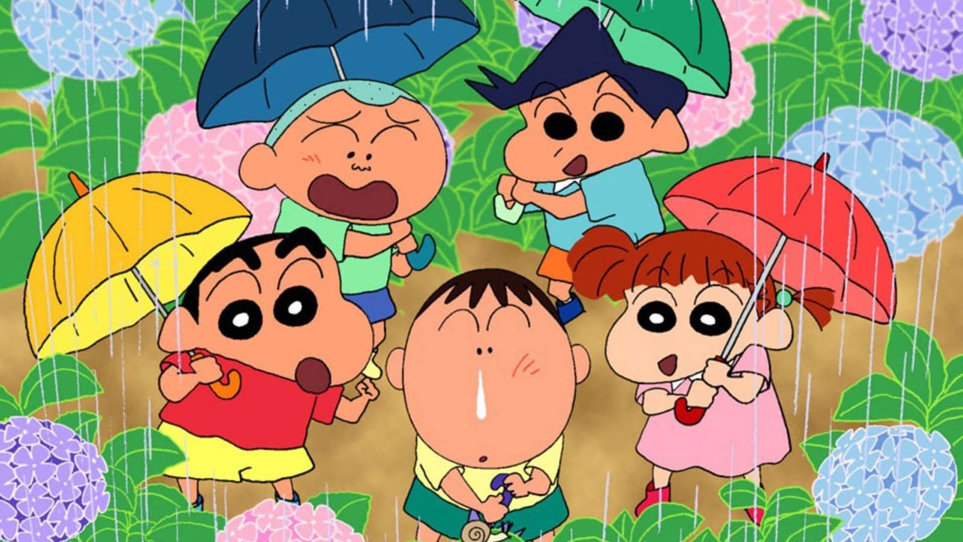 Shinchan And Doraemon - Rainy Season