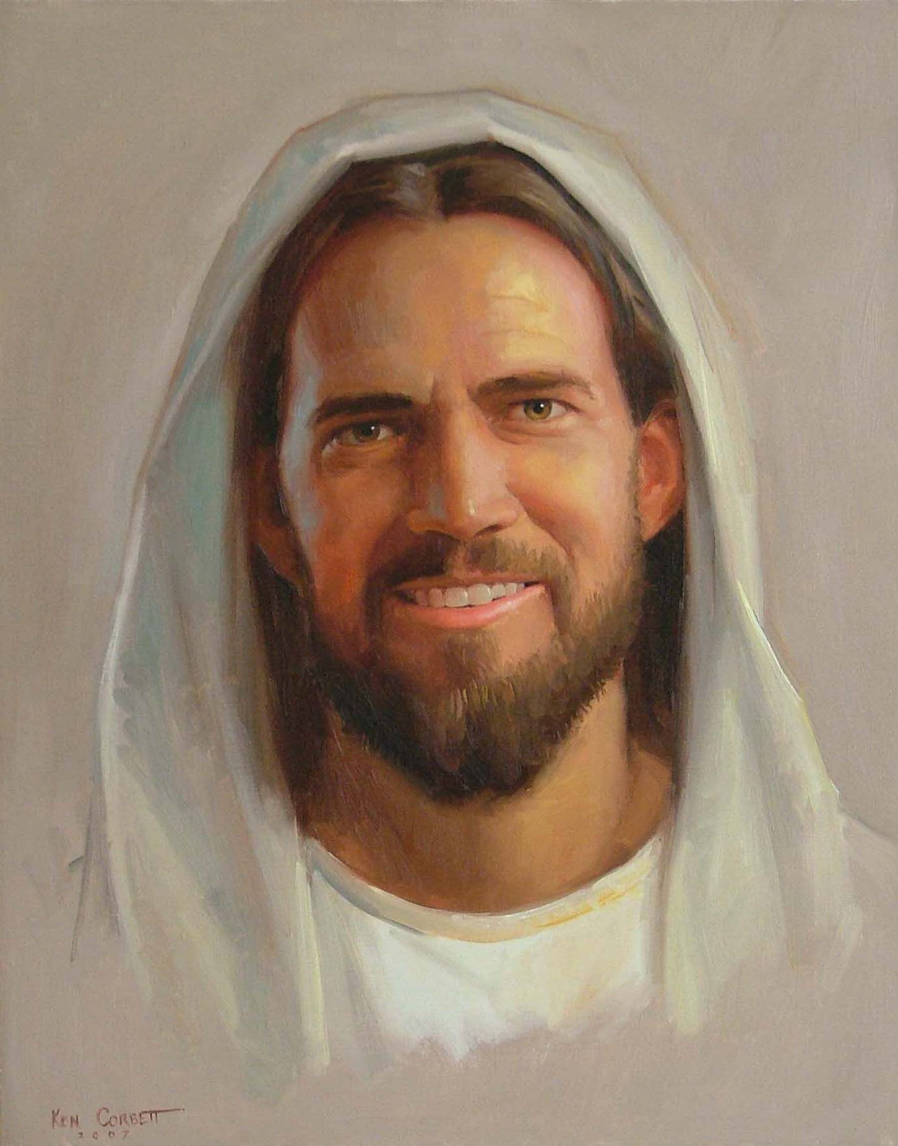 Papa Jesus - Jesus Smiling