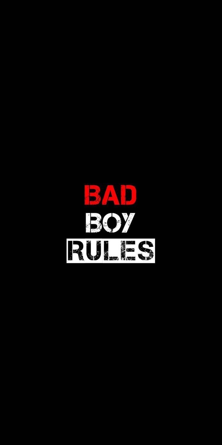 Blackbackground - bad boy rules
