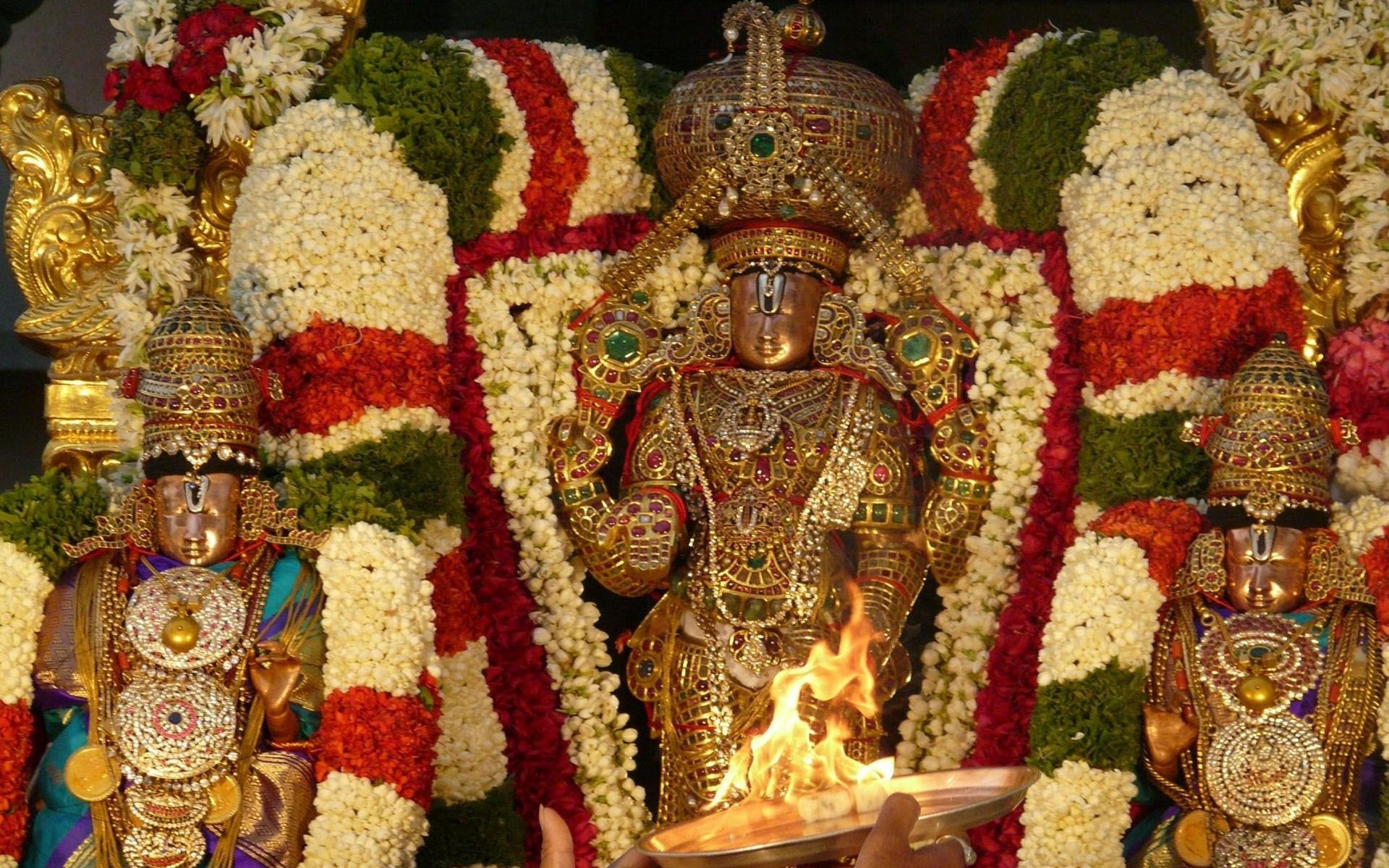 Balaji HD - God Balaji - Temple Background