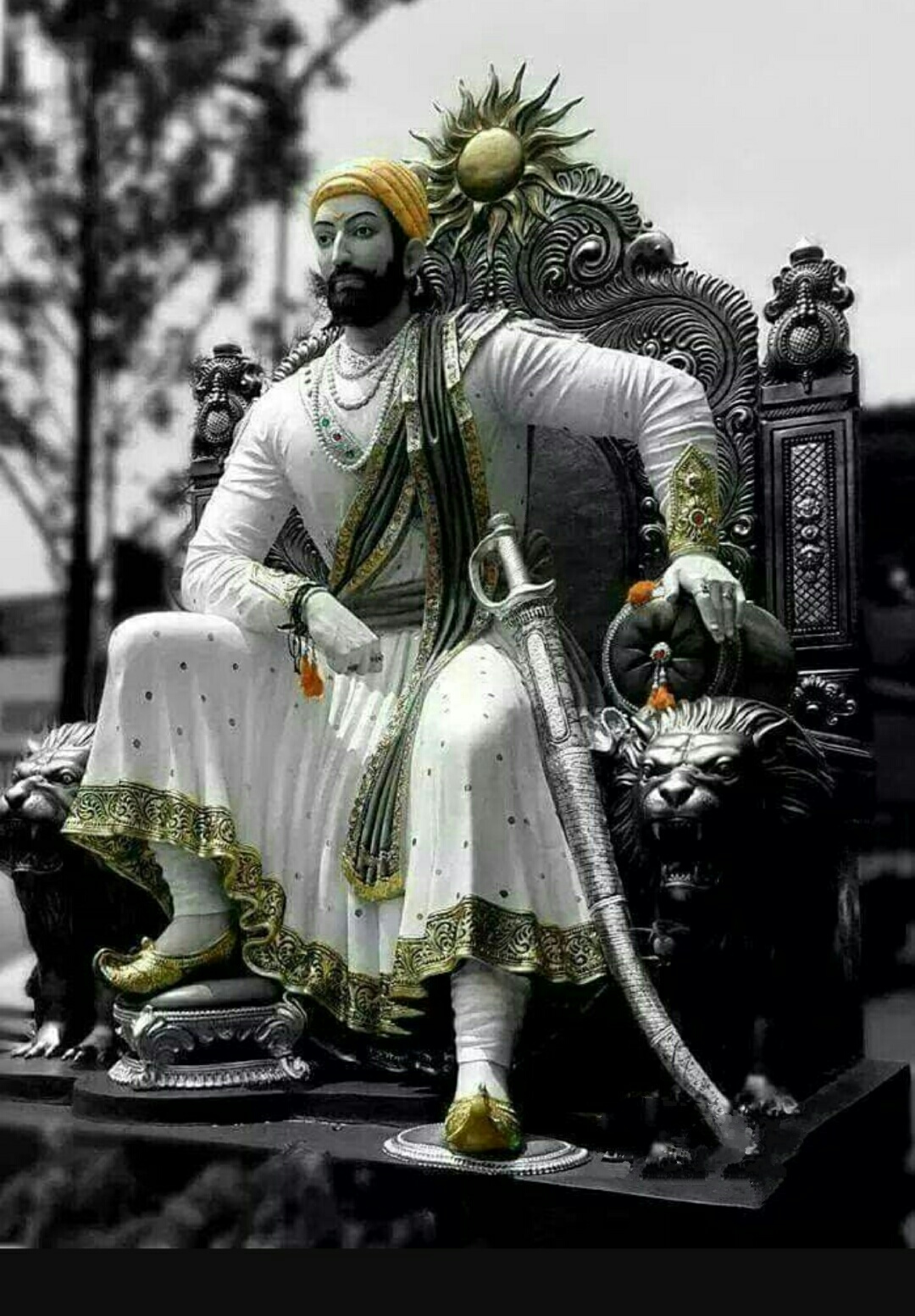 Shivaji Maharaj | White And Black | Chatrapati Shivaji Maharaj | Warrior King