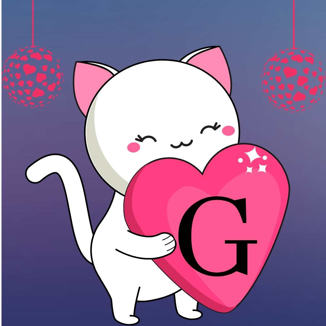G Naam Wale - g in pink heart