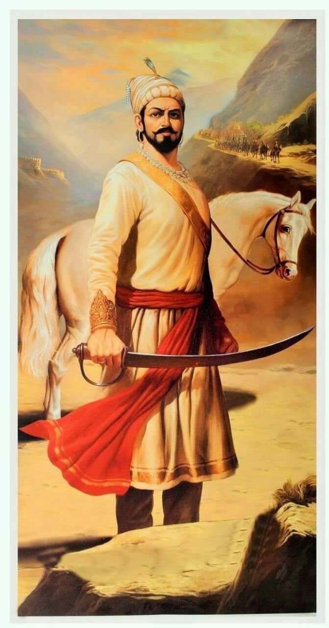 chhatrapati shivaji maharaj Painting