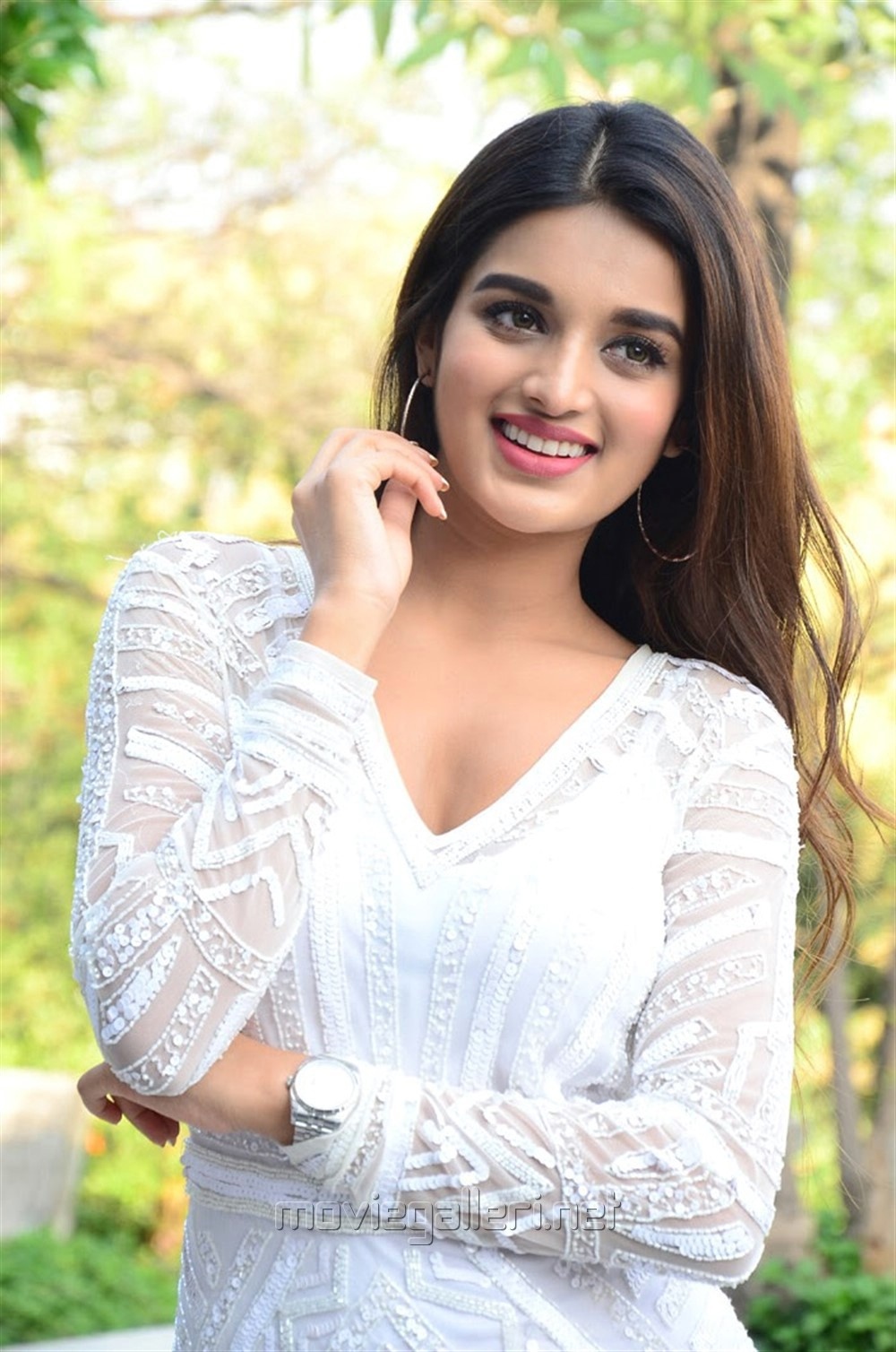 Nidhi Agarwal | White Dress
