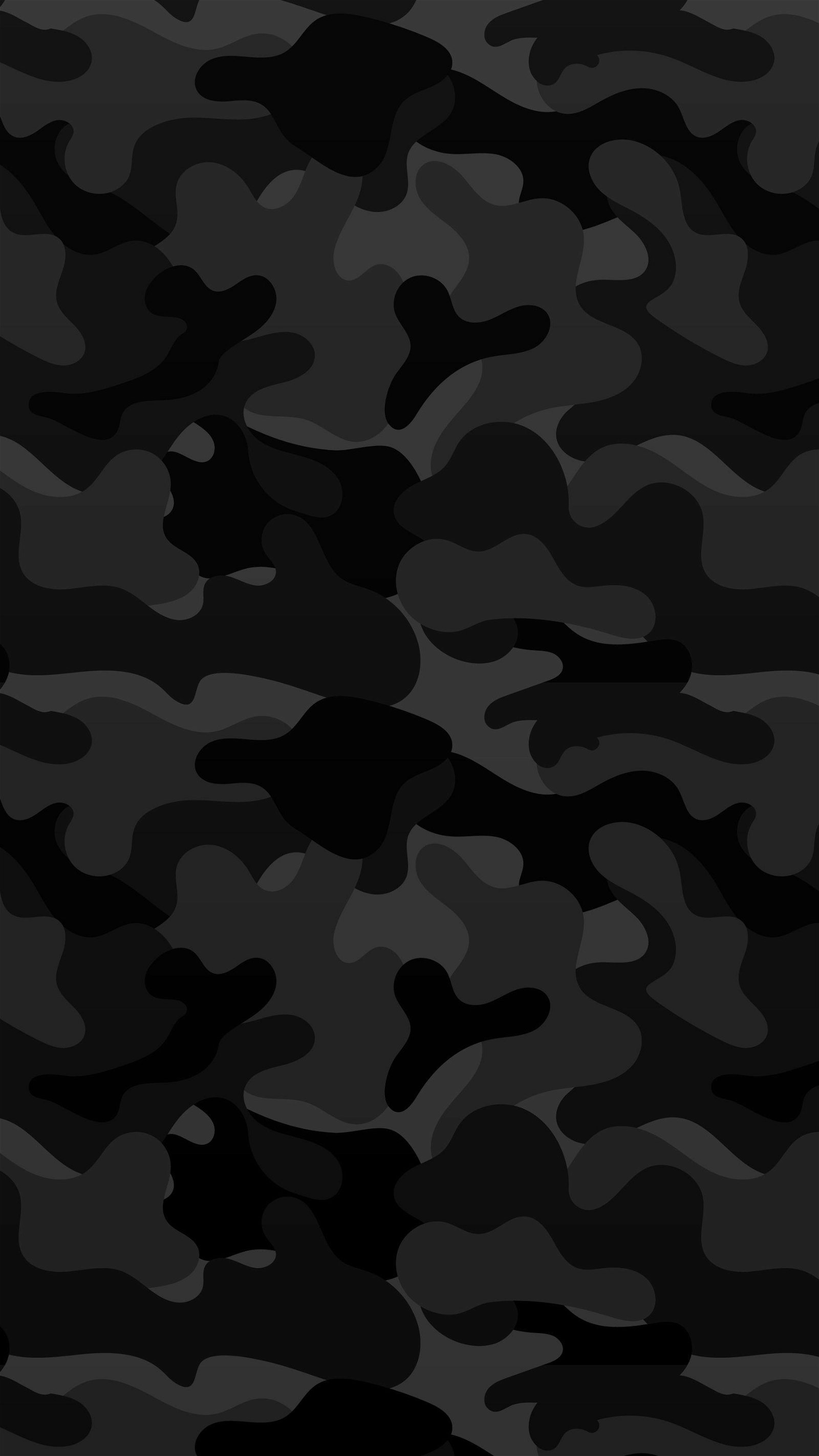 Black commando camouflage