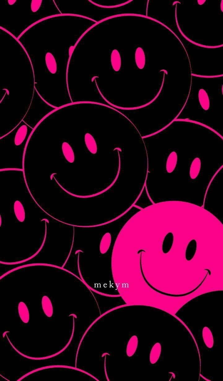 Pink Smile Emoji